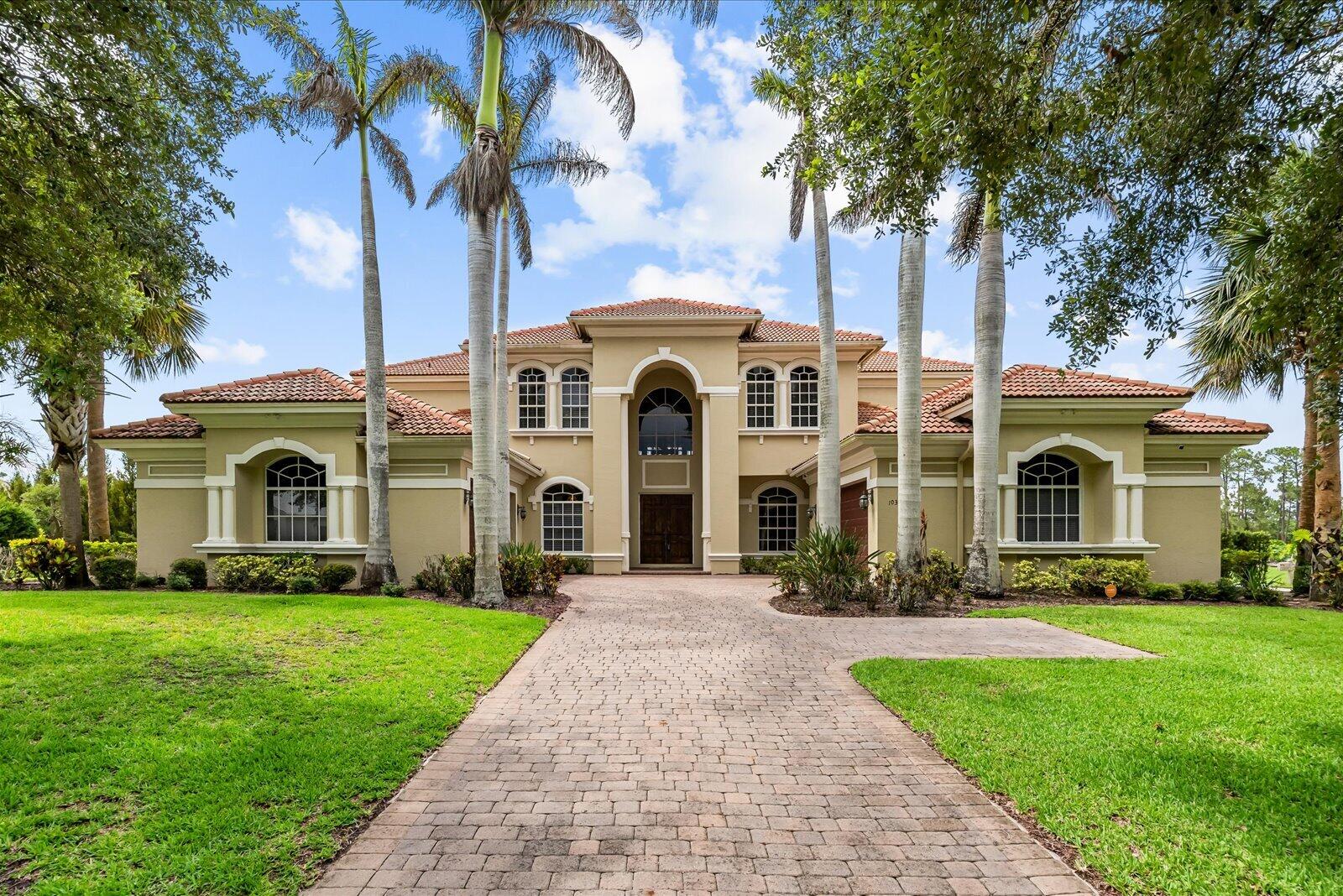 The Best Value Luxury Estate in Cobblestone Country Club. Rarely does an opportunity like this become available. Priced hundreds of thousands below comparable luxury estates, this exceptional residence offers a combination of size, quality, flexibility, and value that is difficult to duplicate in today's market. Lovingly maintained and thoughtfully upgraded, this impressive home features 6 full baths, soaring ceilings, elegant architectural details, and an ideal floor plan designed for both comfortable living and entertaining. The owner's retreat occupies the main level and offers a private sanctuary complete with spacious living areas and luxurious bath accommodations . Upstairs, you'll discover 4 additional bedrooms, each with access to its own bath, along with a separate family gathering room creating the perfect space for guests, children, multi-generational living, or work-from-home flexibility. Throughout the home, you'll appreciate the quality craftsmanship including 8-foot interior doors, dramatic volume ceilings, 9-foot ceilings on the second floor, abundant natural light, and generous room sizes. Designed for entertaining, the home offers formal and casual living spaces including a welcoming family room, formal dining room, and a spectacular great room highlighted by a wood-burning fireplace and soaring ceilings. Step outside to the expansive covered lanai featuring an outdoor grilling area overlooking a private backyard with ample room to design and build the custom pool of your dreams. Located within the prestigious gated community of Cobblestone Country Club, residents enjoy a championship golf course, clubhouse, dining, fitness amenities, and a highly desirable Palm City location convenient to top-rated schools, shopping, dining, and I-95. For the buyer seeking a true estate home with exceptional value, tremendous living space, six full baths, and room to create a custom outdoor oasis, this offering deserves immediate attention. A remarkable opportunity. A remarkable value. A home that must be seen to be fully appreciated.
