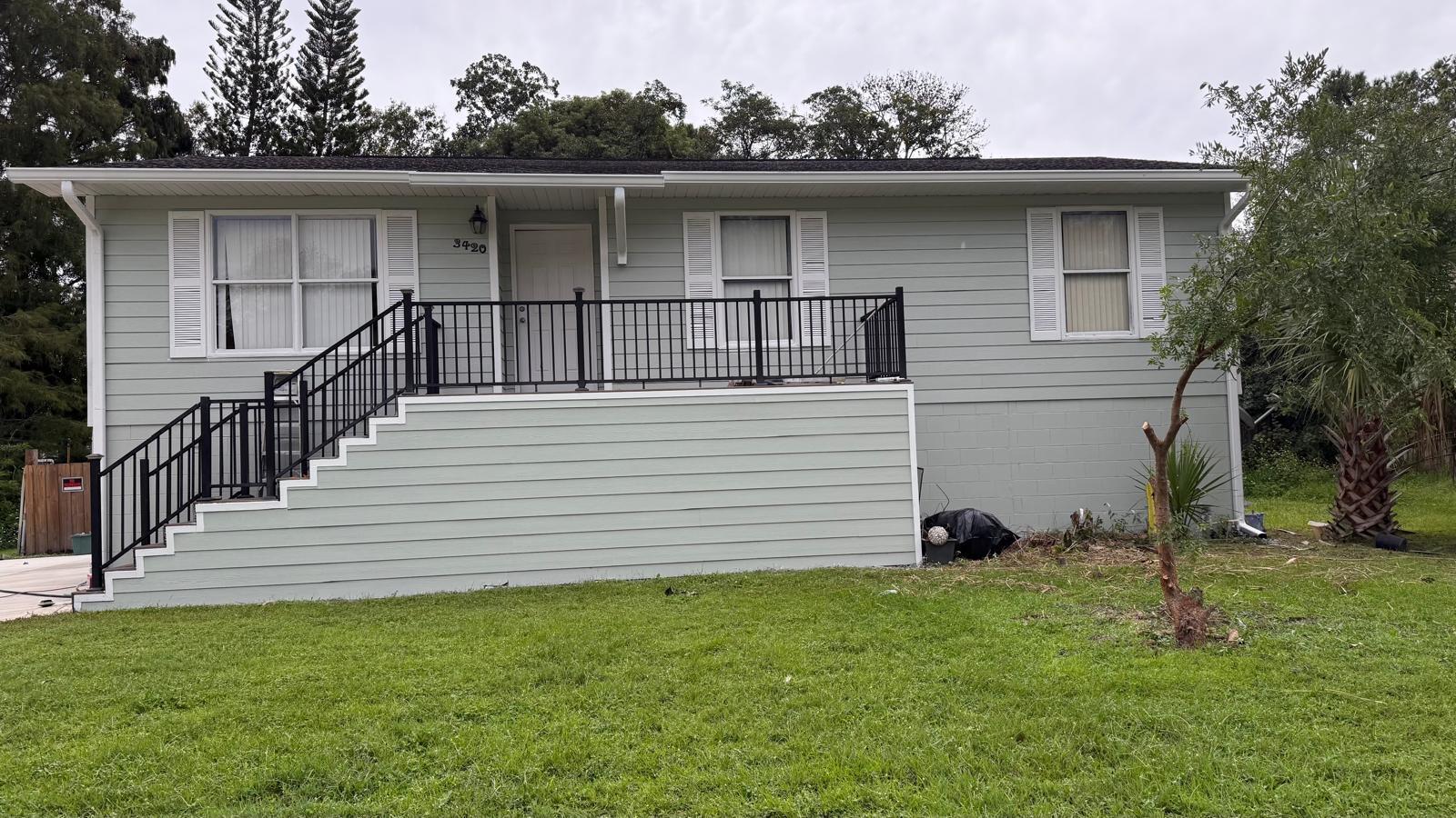 Welcome home to this tremendous value. Open floorplan with a huge back patio overlooking your private expansive back yard.  Plenty of parking including room for a boat, behind the fenced yard.  Enjoy two bedrooms and two full bathrooms with an oversized master bedroom.  All laminate flooring and ceiling fans in all rooms. Convenient location minutes from UCF and Valencia college as well as many other prestigious schools. Waterford Lakes town center shopping nearby and Publix around the corner.  Enjoy easy access to all major highways and Orlando Attractions. call the Listing agent for showings and info.  Available June 1st.