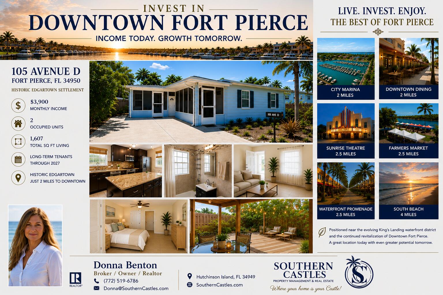 ASSESSOR'S MAP OF N PART OF FORT PIERCE - Residential Income