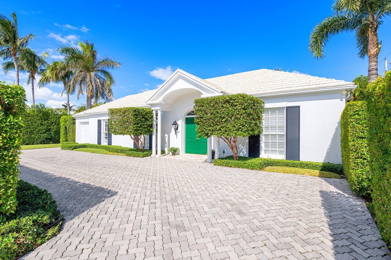 Wonderful Opportunity to reimagine or custom build your dream home. This elegant Gottfried Regency sits on a 10,530 SF lot situated in a prime north end location steps to the ocean. Comprised of two en-suite bedrooms, a third bedroom/office-den and powder room set on a lovely landscaped parcel with an attached garage and expansive motor court. Timeless details include volume ceiling heights, gracious scaled rooms, classic millwork, marble floors and custom storage throughout. Tastefully updated kitchen and baths plus hurricane impact sliders. Room for a 10'x 50' pool. Value opportunity offered with endless possibilities!