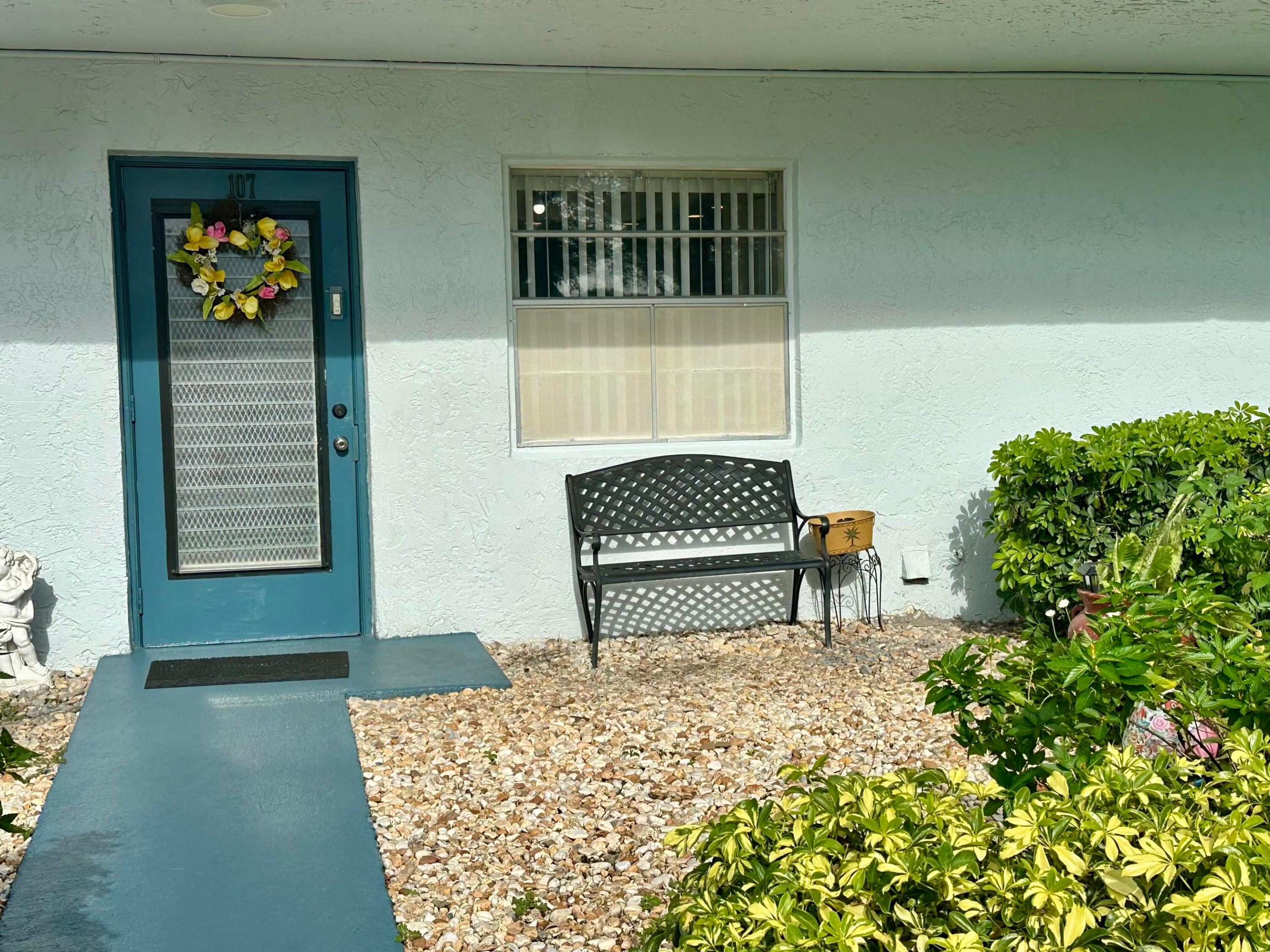 Welcome to this stunning turnkey 2 bed 2 bath property located in this quaint 55 and over community of Palm Springs. Enjoy the gorgeous lake views and golf trails from your private enclosed patio as well as your primary bedroom. This home features an updated kitchen with newer appliances, remodeled bathrooms, large rooms and walk-in closets, tile throughout with the laundry located on the inside. This open concept living space offers tons of natural light as well as generous room for gatherings. This first floor location provides a charming garden-style entryway offering comfort and tranquility. Located within immediate access to shops, dining and major roadways.