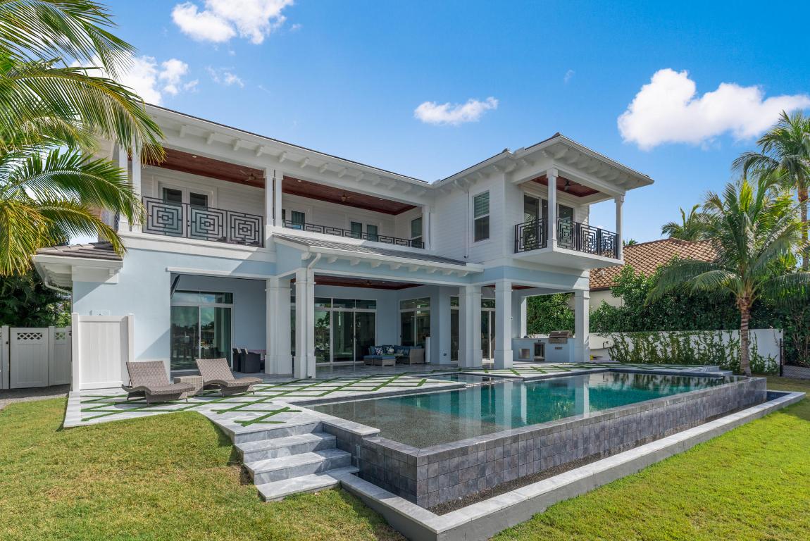 Rare opportunity to purchase this 2016-built new riverfront estate featuring panoramic views accentuated by the infinity-edge pool seeming to flow into the Loxahatchee River, situated in a premier location along the river and in town, about 5 minutes to the ocean via car or boat.  This custom waterfront residence offers plenty of nature light in the open floor plan concept with 5 bedroom 4.2 bath main house plus the separate 1 bedroom, 1 bath with spacious living area and kitchenette guesthouse.  Eco friendly designed with new solar panels and new electric solar shades creates low overhead and smart technology with state-of-the-art Control4 smart-home automation controls lighting, surround sound system, tv and AC controls, make this a unique home. Other features include soaring high custom molded ceilings, a gourmet chef's kitchen with custom cabinets and two large islands with the finest appliances and constructed with the finest workmanship and exceptional finishes throughout.  The oversized covered outdoor living space with summer kitchen overlooks the elegant pool and spa, and the river. The large master suite with private balcony overlooking the river features spacious his and hers walk-in closets, luxurious bathroom with adjacent office or nursery. Designed and engineered to be hurricane-proof utilizing the commercial grade, Hambro steel beam and poured concrete walls and 2nd floor with all impact glass doors and windows. 2016 new seawall, new dock with weatherproof composite decking and 2 new boat lifts, 2 large balconies, and beautiful, lush landscaping thru out.  Freshly painted through out and new shiplap TV wall and wine cellar are just a few new features.  Enjoy incredible sunsets in this beautiful newly built home that is move in ready.
Location! Location! Location!  Jupiter is known to be one the premium spot to live in south Florida.  It has some of the best snorkeling & fishing right in your back yard off the dock in the beautiful water behind the house. The area offers exceptional A-rated schools, great restaurants that you can access via boat, car or walking & proximity to world class shopping, best beaches and only 30 minutes away from PB international air port.