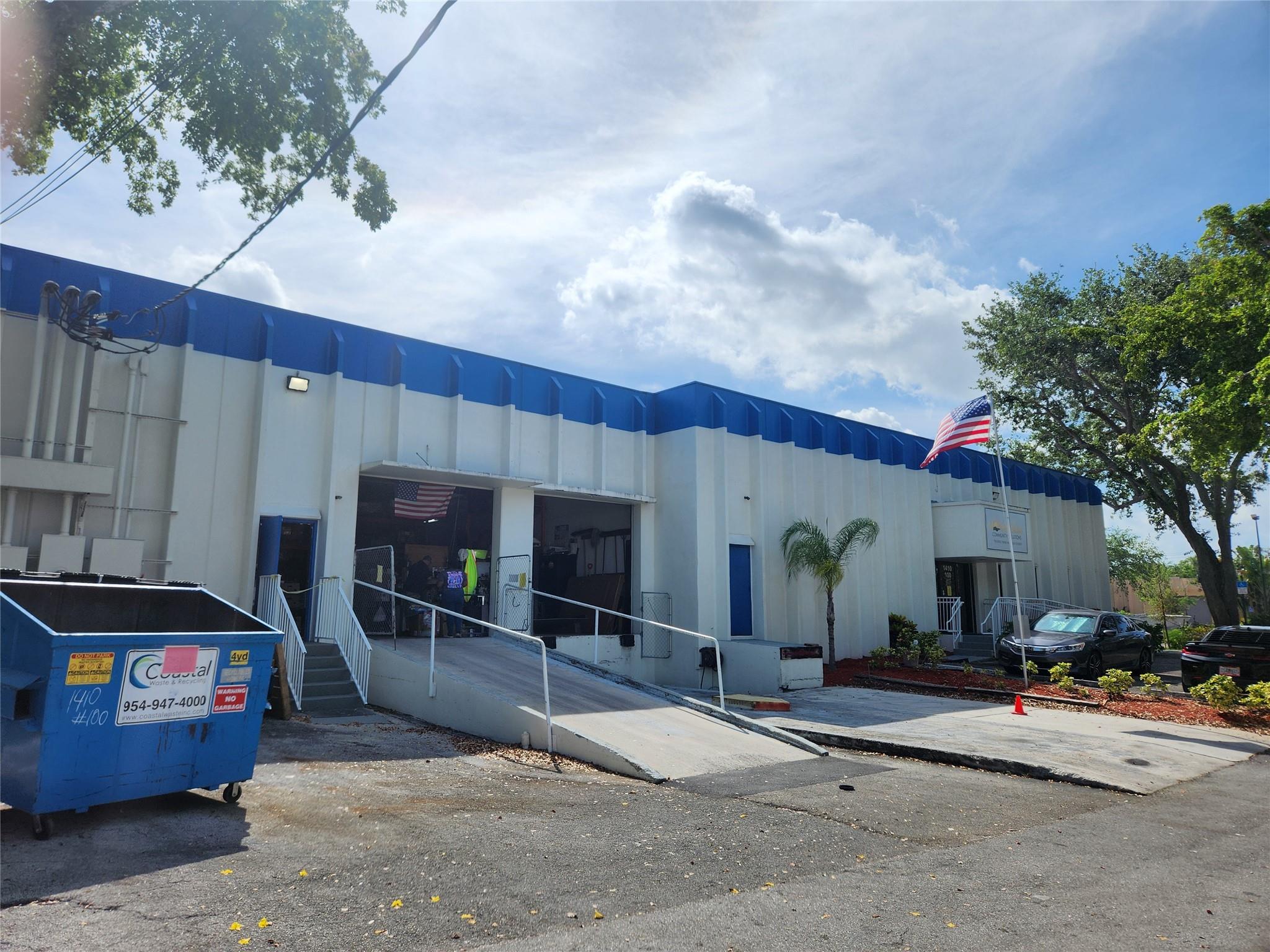 The subject property is located at 1410 SW 29th Avenue in Pompano Beach Florida. The property is a Tilt-up building comprising 21,211 square feet. The building was built in 1983 and has been recently repainted. The property is in overall good condition.The site contains 60,928 square feet or 1.40 acres and is located on the corner of SW 29th Avenue and SW 14t Street also known as Gateway Drive. The property is currently occupied by three (3) tenants. There 4 dock level loading doors two with ramps and two dock height, there are 60 Parking spaces on site.The property is in overall all good condition and enjoys quick easy access to I-95, Sawgrass Expressway, and Florida Turnpike, affording access to Broward and Palm Beach Counties.