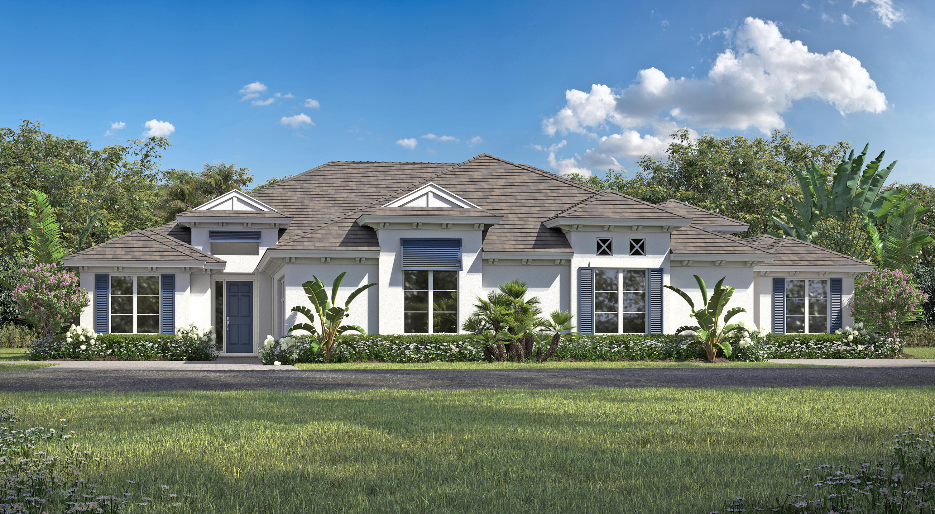 This beautifully designed 3-bedroom, 3-bath Featuring a spacious 2.0 car garage, this home is thoughtfully crafted with tall ceilings and an open airy layout that enhances every living space. The homes kitchen has natural gas cooking, transom window that floods the kitchen and dining room with natural light. Elegant tile flooring runs throughout. Enjoy seamless indoor-outdoor living with impressive 10-foot sliding glass doors that open to your outdoor space. Equipped with impact glass for added peace of mind, as well as a tankless hot water heater for energy efficiency and convenience.