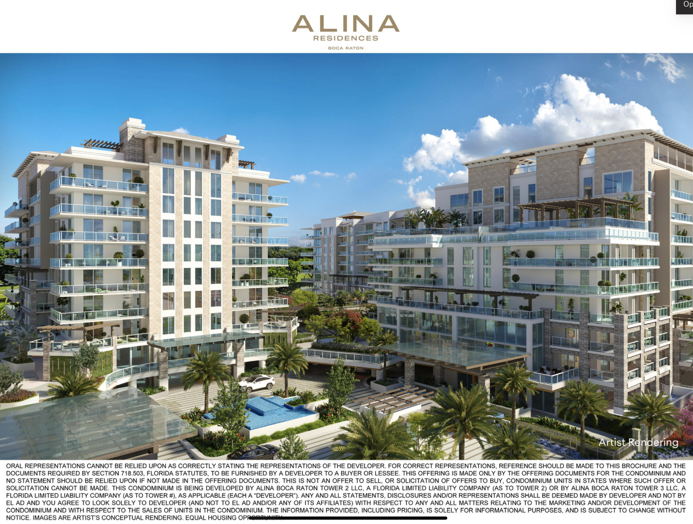 ALINA BOCA RATON CONDO - Residential