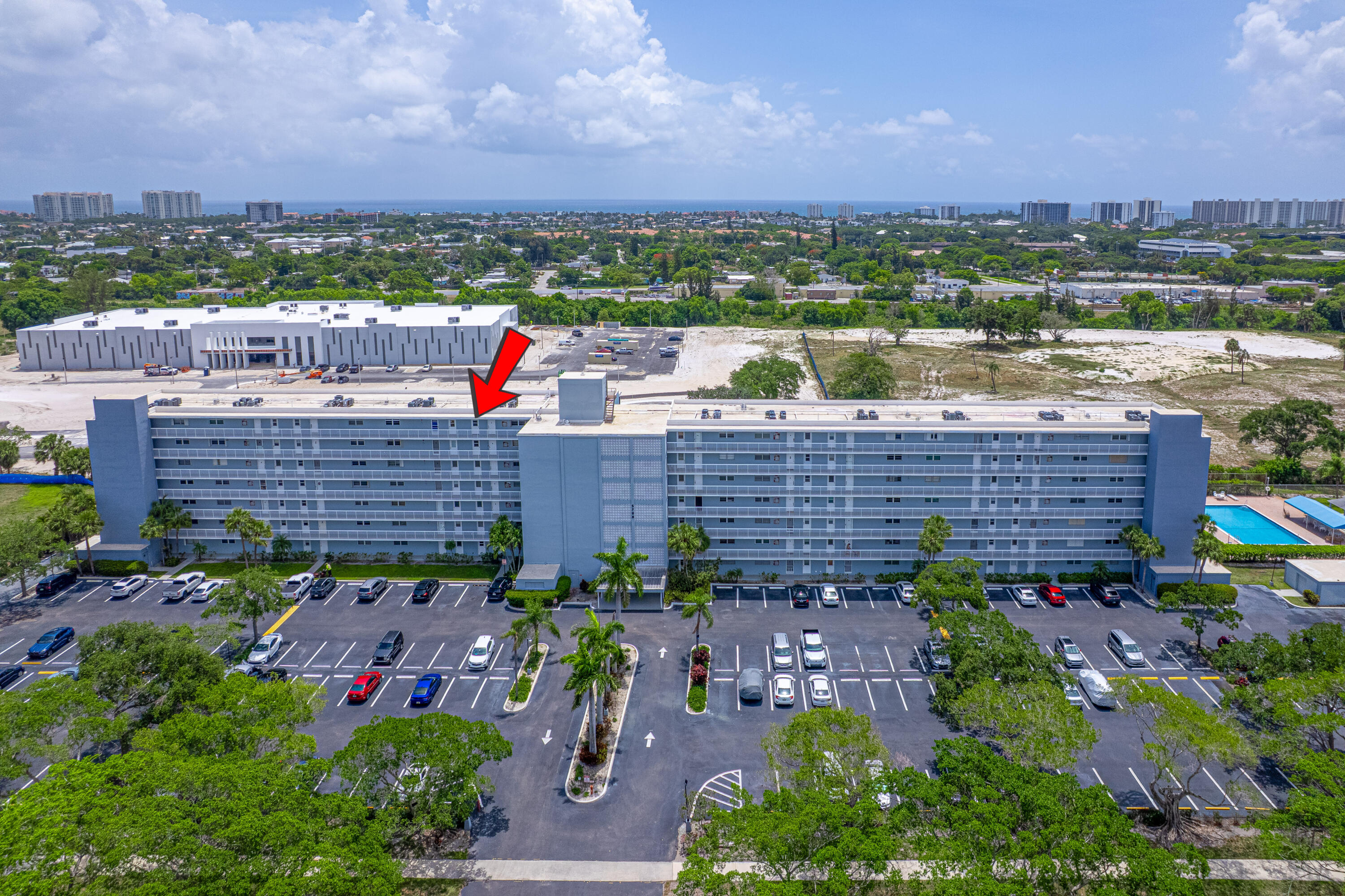Imagine ending your day with stunning sunset views from this PENTHOUSE 2-bedroom, 2-bath in East Boca's sought-after Boca Teeca community. Freshly painted with new bathroom vanities and a new dishwasher, this bright and spacious 7th-floor unit offers the perfect mix of comfort, location, and lifestyle. Just minutes from Spanish River Beach, Mizner Park, downtown Boca, Aldi supermarket, Whole Foods, Trader Joe's and major shopping and dining along Federal Highway. Quick access to I-95 and the Brightline station for easy travel to Miami, Fort Lauderdale, West Palm Beach and Orlando. The area is also becoming one of Boca's hottest lifestyle destinations with the new Boca Padel by CityPickle, a massive luxury 100,000-square-foot racquet sports destination located at Ocean Breeze Golf Course in Boca Teeca, featuring pickleball, padel, fitness, entertainment, and more all within reach. Zoned for Blue Lake Elementary, Boca Raton Community Middle School, and Boca Raton Community High School. FREE INTERNET AND WATER.