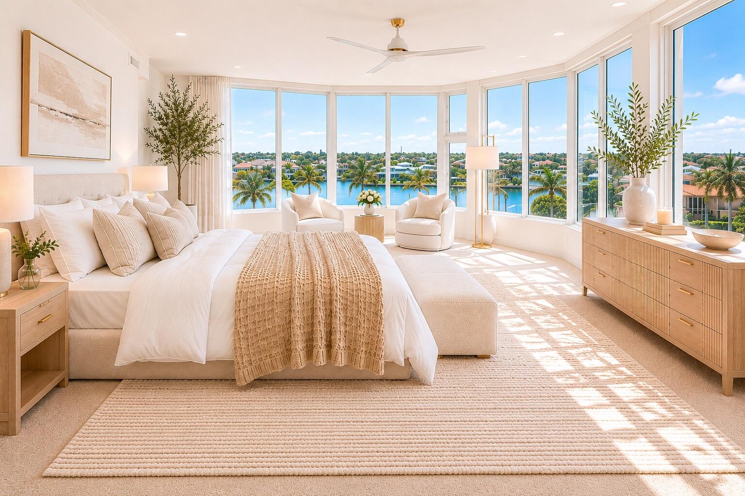 RARE OPPORTUNITY!  Own in the much sought after Townhouses of Highland Beach. This 2307 Sq Ft 2nd Flr Duplex is just steps from the ocean.  Gives the feeling of your own oceanfront retreat with a saltwater pool and BBQ. The unit is equipped with impact windows throughout, laundry machines & central air. Includes 1 assigned parking spot & private storage room. Minutes from Delray's Atlantic Ave & Boca Raton's fabulous restaurants and nightlife.  These images have been virtually staged to help visualize scale and design possibilities. The unit itself remains substantially as shown, aside from digitally added furnishings and some minor cosmetic photo enhancements The apartment is currently vacant and remains a blank canvas for you to create your dream.