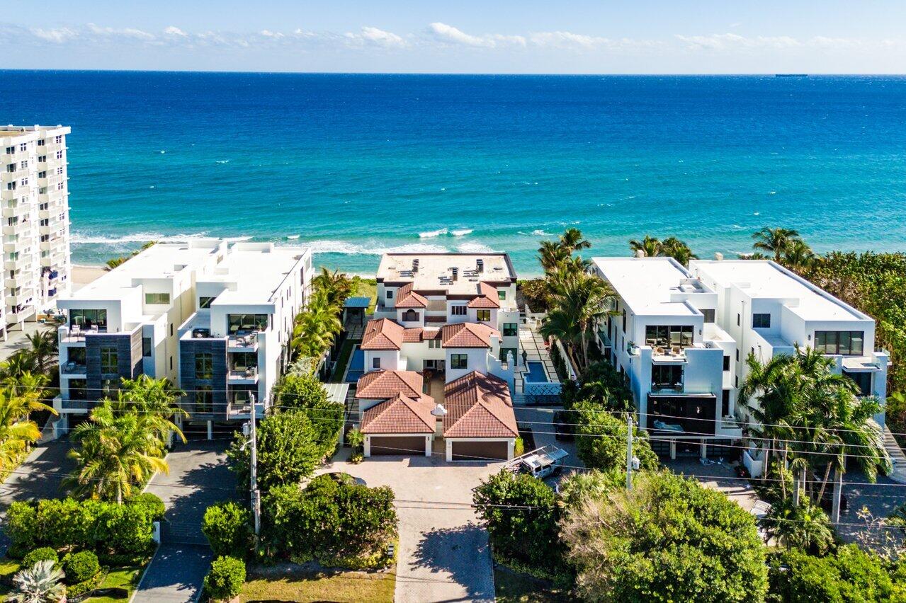 Rare opportunity to own a 3-level beachfront townhome with low HOA fees. One of only three units, 4517 is centrally located with direct oceanfront views from every level. The living room opens to a patio, yard, and the beach just 50 steps away. Two primary suites feature large closets, private baths, and oceanfront balconies. A third bedroom includes a private bath and sitting room. The fourth bedroom is a guest house with a full bath and walk-in closet—perfect as a cabana or gym. Enjoy a private courtyard, pool, 2-car garage, and gated entry. Move-in ready or update to your taste. No rental restrictions, great income potential! New Balconies and Pavers to be completed. This is a rare opportunity to own a stunning three-level townhome directly on the sand, offering the ultimate beachfront living experience with low HOA fees. One of only three units, 4517 is perfectly positioned in the middle, providing breathtaking direct oceanfront views from every level.

The spacious living room opens to a private patio and yard, with the beach just 50 steps away. Two luxurious master suites feature large closets, private bathrooms, and oceanfront balconies, while a third bedroom offers its own private bath and sitting room. A separate guest house serves as the fourth bedroom, complete with a full bath and a large walk-in closetideal as a cabana, gym, or private retreat.

Additional highlights include a private courtyard and pool, a two-car attached garage, and a secure gated entrance. The home is move-in ready and tastefully furnished, or bring your contractor to customize it to your taste. With no rental restrictions, this property offers tremendous rental potential for non-primary users.

HOA fees cover exterior water, liability insurance, and groundskeeping, making this an effortless and lucrative investment. Don't miss out on this beachfront gem!
