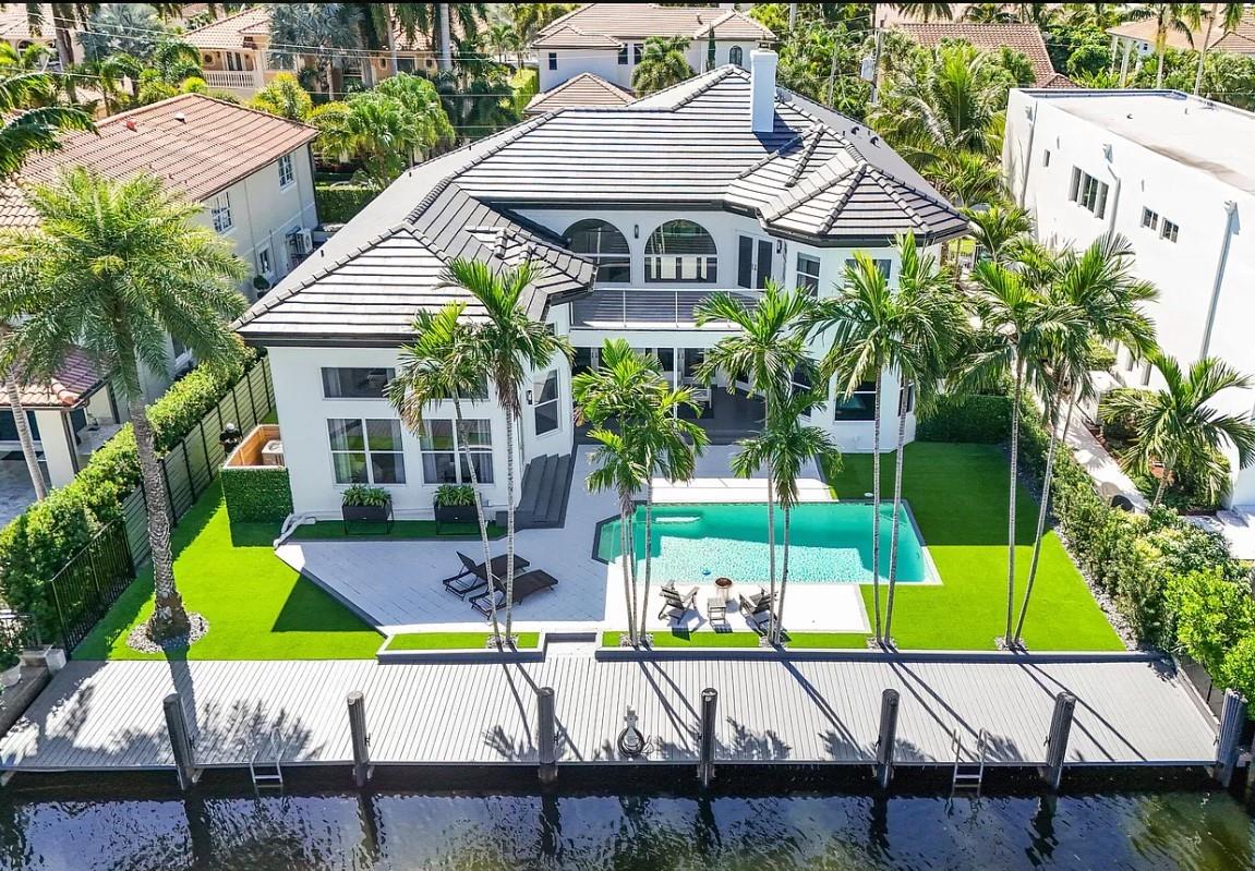 Welcome to your dream retreat on exclusive Seven Isles Fort Lauderdale! This newly remodeled, 4 Bedroom/4 Bathroom villa offers a luxurious lifestyle like no other. As you step inside, you're greeted by floor to ceiling windows letting in natural light, exquisite interiors featuring top-of-the-line finishes & attention to detail throughout. The spacious living areas & gourmet kitchen are perfect for entertaining or relaxing with family and friends. Enjoy easy access to the sparkling waters with 75 feet of deep water dockage right off the intercoastal, making it a paradise for boating enthusiasts. When you're not out on the water, take a short stroll to the nearby shops, restaurants, and pristine beaches. Every day feels like a vacation in this prime location.