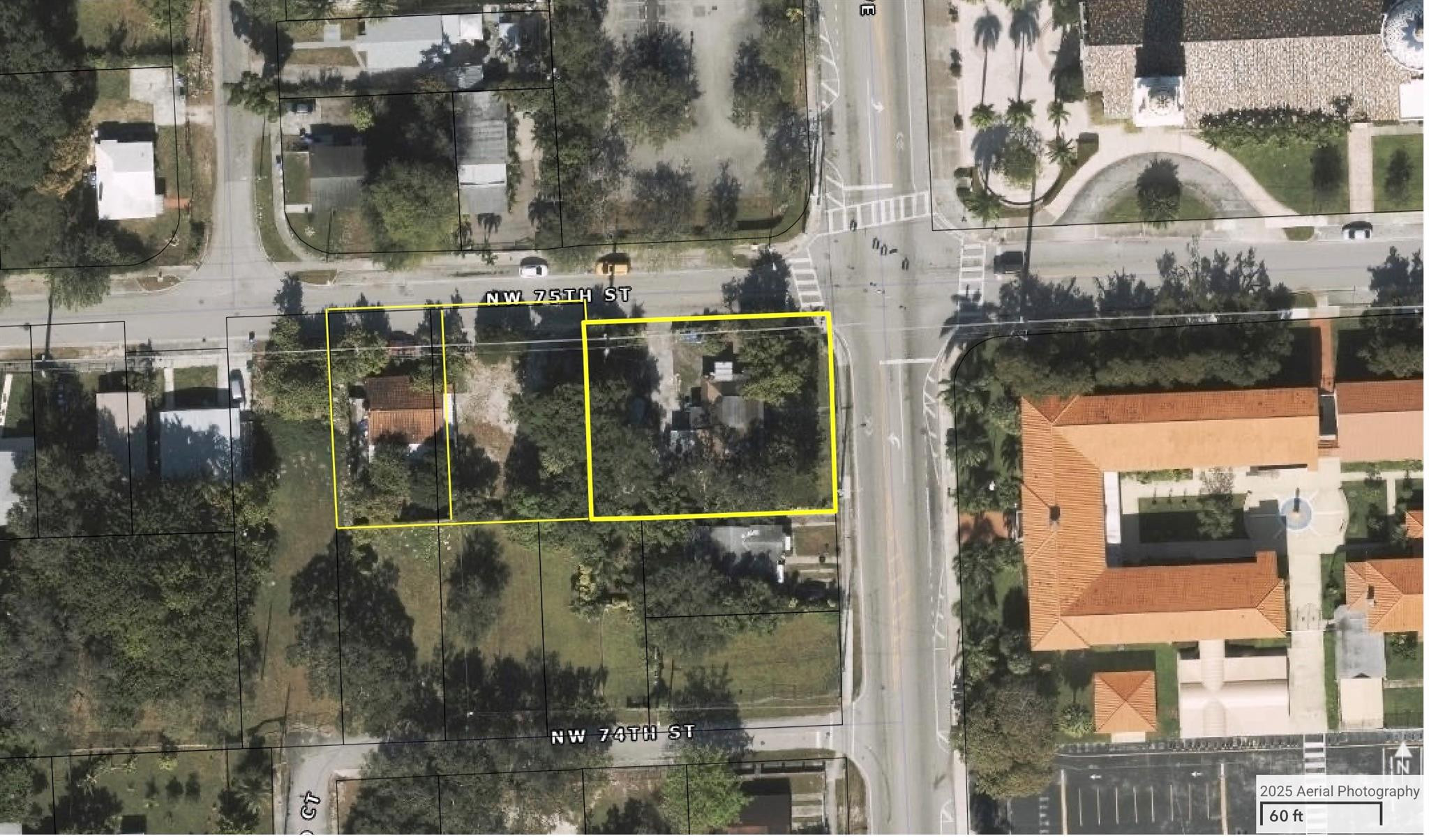 Miami Prime location across the street from the Cathedral of St. Mary. Part of the recently city approved redevelopment project. Currently zoned T5-R - Sale includes 3 properties. The properties are all zoned T5-R - Transect Zone 5- Residential, which permits medium-density residential use. A minimum building height of 2 stories. This parcel is included in a total of 3 parcels to be sold together.