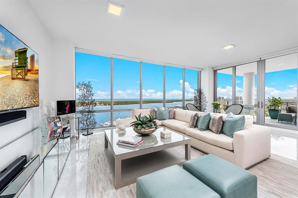 18th Floor Residence in the SKY! Encore at The Water Club. Just under 3,000 Sq Ft with huge balcony! 3 BR plus Den! 3 1/2 Bath. 2 prime parking spots, storage. Southern Exposure! Incredible sunrise and sunsets. Private boutique building with only 2 owners per floor. No obstructed views and can see for miles. Best Restaurant's at your door step.