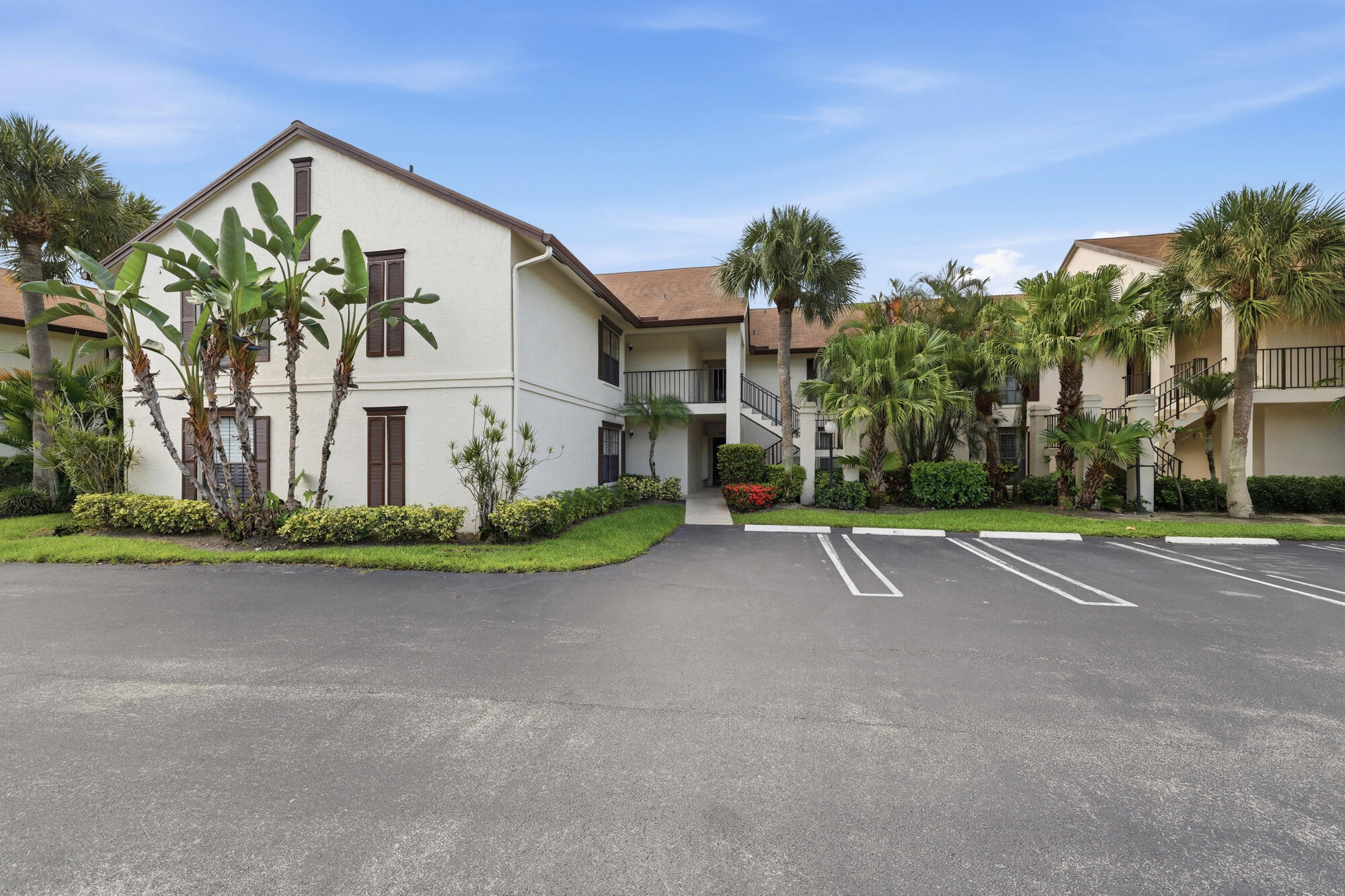 Welcome to this beautifully renovated 3 bedroom, 2 bathroom first-floor rental in the 55+ community of Park Point in Greenacres. This light and inviting residence offers a peaceful water view, a desirable location within the community, and convenient parking just steps from your door. Inside, you'll find an updated interior with a comfortable layout, spacious living areas, and an in-unit laundry room for everyday convenience. The first-floor setting makes coming and going easy, while the serene water view creates the perfect backdrop for relaxing at home. Enjoy low-maintenance living in a well-located Greenacres 55+ community close to shopping, dining, major roadways, and everything Palm Beach County has to offer.