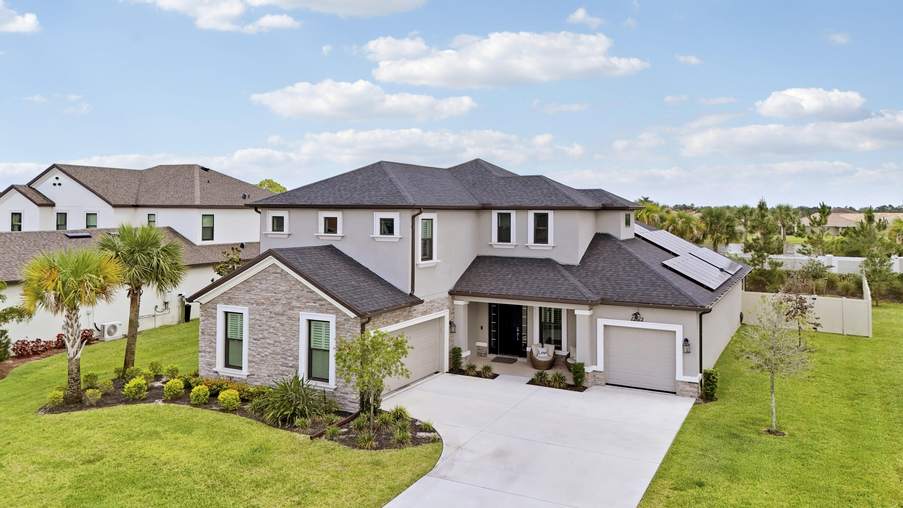 Welcome to this stunning two-story home offering the perfect blend of luxury, comfort, and functionality. Featuring 5 spacious bedrooms and 6 bathrooms, this beautifully upgraded residence was thoughtfully designed with modern living in mind. The home is equipped with numerous high-end upgrades throughout, creating a move-in-ready experience with exceptional attention to detail.  A standout feature is the private elevator, providing convenient accessibility between floors and adding an unmatched level of comfort and versatility. The open-concept living space offers a seamless flow between the living, dining, and kitchen areas perfect for everyday living and entertaining guests.  Enjoy generous bedroom sizes, well-appointed bathrooms, and quality finishes throughout the home.