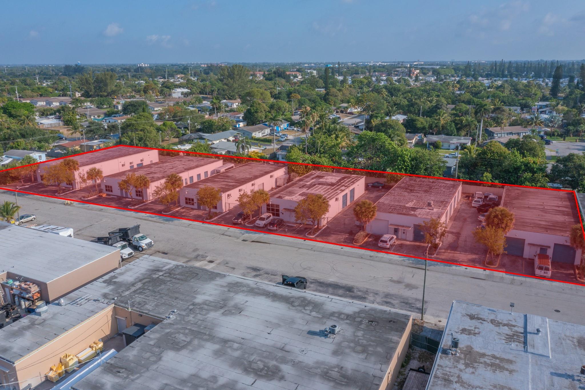Fisher Auction Company is pleased to present a Prime Industrial Warehouse Property with 6 Buildings totaling 23,724± Square Feet on 1.3 ± Acres. PROPERTY HIGHLIGHTS• Prime Location in Deerfield Beach just West of the Dixie Highway Corridor• Large 1.3± Acre Site with 420 Feet of Frontage on NE 42nd Avenue• Individual Units allow for multiple Lease Opportunities• Concrete Construction throughout• Short Distance to Broward Health North, Education Facilities and dense Residential/Commercial Development• Close proximity to I-95 and Florida Turnpike Access• Perfect Investment Opportunity with escalating local Rental Rates and Sales• Current Income from Existing Leases with Upside PotentialUNIT DETAILSUNIT 611• Address: 611NE 42nd Street, Deerfield Beach, Florida 33064• Building SF: Total of 4,560± square feet in single story 3-unit building• Structure: Concrete masonry unit walls, concrete and steel columns, and a Twin-T concrete roof system• Foundation: Monolithic slab or spread footings• Exterior Walls: Painted stucco• Roof: Built-up composition over concrete• Doors: Fiberglass or metal• Windows: Fixed impact glass in aluminum frames• Access: Primary entries located along the front of the units• Flooring: Wood laminate and tile• Interior Walls: Painted drywall and decorative brick• Ceilings: Painted drywall• Clear Height: 13’• Lighting: Fluorescent and incandescent fixtures• Restrooms: 4• HVAC: Package units; individual controls for each unit• Electrical: Assumed adequate; each unit is separately metered• Warehouse Finishes: Concrete floors, CBS walls, and exposed roof structure• Warehouse Access: 9 roll-up doors at grade levelUNIT 661• Address: 661NE 42nd Street, Deerfield Beach, Florida 33064• Building SF: Total of 4,560± square feet in single story open shell building• Structure: Concrete masonry unit walls, concrete and steel columns, and a Twin-T concrete roof system• Foundation: Monolithic slab or spread footings• Exterior Walls: Painted stucco• Roof: Built-up composition over concrete• Doors: Fiberglass or metal doors• Windows: Fixed impact glass in aluminum frames• Access: Primary entries located along the front of the units• Clear Height: 12’• Warehouse Finishes: Concrete floors, CBS walls, and exposed roof structure• Warehouse Access: 9 Roll-Up Doors at grade level• Plumbing for 2 bathrooms and no interior electricUNIT 671• Address: 671NE 42nd Street, Deerfield Beach, Florida 33064• Building SF: Total of 3,420± square feet in single story 2 unit building• Structure: Concrete masonry unit walls, concrete and steel columns, and a Twin-T concrete roof system• Exterior Walls: Painted stucco• Roof: Built-up composition over concrete• Doors: Fiberglass or metal• Windows: Fixed impact glass in aluminum frames• Access: Primary entries located along the front of the units• Foundation: Monolithic slab or spread footings• Flooring: Wood laminate and tile• Interior Walls: Painted drywall and decorative brick• Ceilings: Exposed• Clear Height: 12’• Lighting: Fluorescent and incandescent fixtures• Restrooms: 2• HVAC: Package units; individual controls for each unit• Electrical: Assumed adequate• Warehouse Finishes: Concrete floors, CBS walls, and exposed roof structure• Warehouse Access: 1roll-up door at grade levelUNIT 681• Address: 681NE 42nd Street, Deerfield Beach, Florida 33064• Building SF: Total of 3,528± square feet in single story 2-unit building• Structure: Concrete masonry unit walls, concrete and steel columns, and a Twin-T concrete roof system• Exterior Walls: Painted stucco• Roof: Built-up composition over concrete• Doors: fiberglass/metal doors• Windows: Fixed impact glass in aluminum frames• Access: Primary entries located along the front of the units• Foundation: Monolithic slab or spread footings• Flooring: Wood laminate and tile• Interior Walls: Painted drywall• Ceilings: Exposed• Clear Height: 12’• Lighting: Fluorescent and incandescent fixtures• Restrooms: 2 restrooms; each unit has a restroom• HVAC: Package units; individual controls for each unit• Electrical: Assumed adequate• Warehouse Finishes: Concrete floors, CBS walls, and exposed roof structure• Warehouse Access: 4 roll-up doors at grade levelUNIT 691• Address: 691NE 42nd Street, Deerfield Beach, Florida 33064• Building SF: Total of 3,800± square feet in single story 3 unit building• Structure: Concrete masonry unit walls, concrete and steel columns, and a Twin-T concrete roof system• Foundation: Monolithic slab or spread footings• Exterior Walls: Painted stucco• Roof: Built-up composition over concrete• Doors: Fiberglass or metal• Access: Primary entries located along the front of the units• Flooring: Concrete• Interior Walls: CBS• Ceilings: Exposed• Clear Height: 12’• Lighting: Fluorescent and incandescent fixtures• Restrooms: 3• HVAC: Rooftop and package units; individual controls for each unit• Electrical: Assumed adequate• Warehouse Finishes: Concrete floors, CBS walls, and exposed roof structure• Warehouse Access: 9 roll-up doors at grade levelUNIT 701• Address: : 701NE 42nd Street, Deerfield Beach, Florida 33064• Building SF: Total of 3,800± square feet in single story 3 unit building• Structure: Concrete masonry unit walls, concrete and steel columns, and a Twin-T concrete roof system• Foundation: Monolithic slab or spread footings• Exterior Walls: Painted stucco• Roof: Built-up composition over concrete• Doors: fiberglass/metal doors• Access: Primary entries located along the front of the units• Flooring: Concrete• Interior Walls: CBS• Ceilings: Exposed• Clear Height: 12’• Lighting: Fluorescent and incandescent fixtures• Restrooms: 1 Restroom for all units• HVAC: Package units; individual controls for each unit• Electrical: Assumed adequate; each unit is separately metered• Warehouse Finishes: Concrete floors, CBS walls, and exposed roof structure• Warehouse Access: 5 Roll-Up Doors at grade level