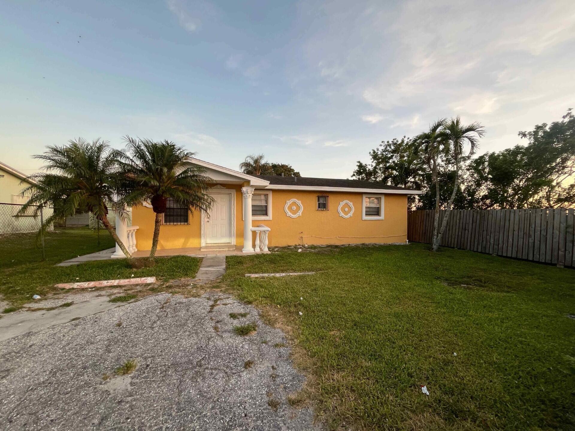 Welcome to this four-bedroom, two-bathroom single-story residence located in Pahokee, Florida. This 1,230 square foot home offers practical living space with a straightforward floor plan designed for comfortable everyday living. The single-story layout eliminates stairs and provides accessibility throughout the residence. Situated in the Pahokee community, this property presents an affordable opportunity for those seeking a modest home in the area. With four bedrooms and two full bathrooms, there is ample room to accommodate various living arrangements and needs.