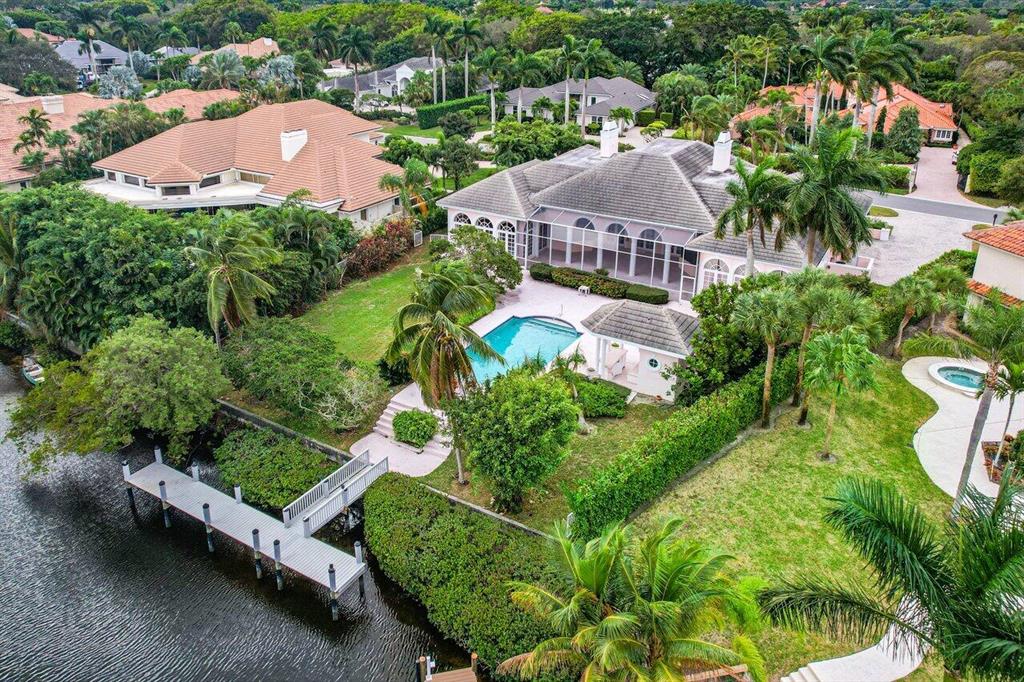 Only Deep Water dock home currently offered in Spectacular Frenchmans Creek location!

This four bedroom, 4.5 BA home could be a spectacular redo or one could build the home of their dreams on this beautiful, waterfront lot with dock. .58 acres with beautiful street presence and even more spectacular backyard. Pool house, dock with space for 45ft  plus boat, 

Home boasts great bones but needs TLC! Beautiful details; wood floors, large family room with generous kitchen, three good size en suite bedrooms and gigantic master suite with expansive windows, sitting area and marble bath. 

Gracious driveway, and lovely street presence. 

Le Bateau is a wonderful quiet street close to the clubhouse.

Plans also available for new 6000 sq ft house on lot.

Being sold as is