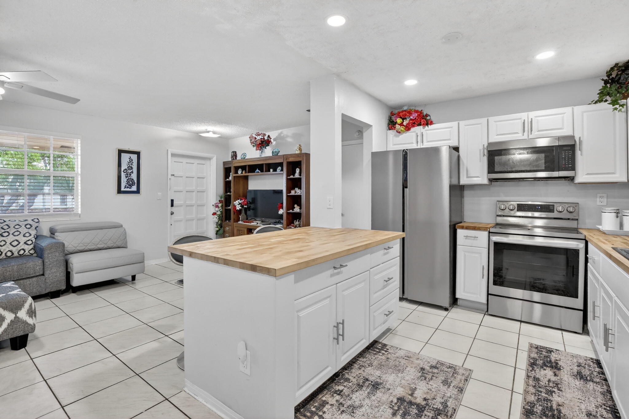 Beautiful 4 Bed 2 Bath Home with No HOA and plenty of space to entertain and relax! Updated kitchen and bathrooms with stainless steel appliances including new washer and dryer. This fully fenced home has a large backyard with a fruit garden, storage shed, and room for a pool! Located near shopping plazas, schools, and minutes from the highways this area is a prime location for family living or an investment property. The property allows for multigenerational living and space for an additional dwelling unit, ADU. This quiet neighborhood is very attractive and the home itself is welcoming in every room. Be sure to add this home to your wish list. Make it your own. Schedule your tour today!
