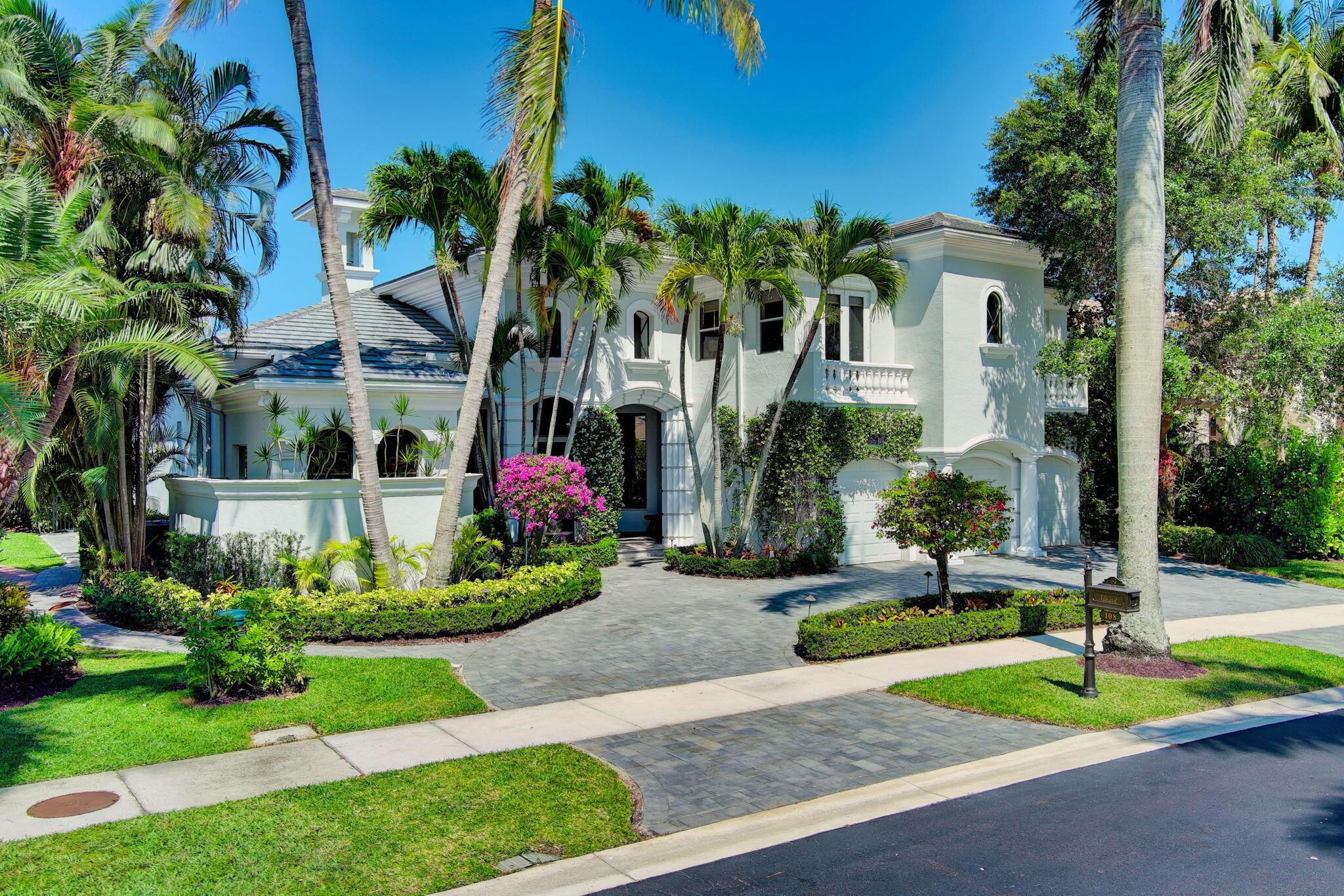 This stunning home at 108 Remo Place is located in The Country Club at Mirasol, offering a perfect blend of contemporary elegance and comfortable living. From the recently upgraded paver driveway, freshly painted exterior, and new roof, to the beautifully designed interior spaces, this residence is sure to impress.  Step inside and be greeted by an abundance of natural light streaming through the extensive windows, seamlessly blending the indoor and outdoor spaces. The living room features a cozy gas fireplace, accented by built-in lighting, creating a warm and inviting atmosphere. The wet bar, perfect for entertaining, has been updated with a modern touch. The kitchen, renovated in 2020, boasts custom cabinets, fabulous countertops, top-of-the-line appliances, and new lighting, making it a chef's dream. The home also features a Lutron system and updated lighting throughout, adding to its modern appeal.  The master bedroom suite is a recent addition, showcasing stunning tile, contemporary cabinetry, and fixtures, providing a luxurious retreat.  Outside, the newly refinished pool and spa with water and golf course views offer a serene setting for relaxation. Golf enthusiasts will appreciate the personal putting green, perfect for practicing their game or simply grill for the family on the Lynx BBQ grill.  This home offers the ultimate in luxury living, with every detail thoughtfully designed and executed. Enjoy the best of indoor and outdoor living in this exceptional residence. GOLF MEMBERSHIP