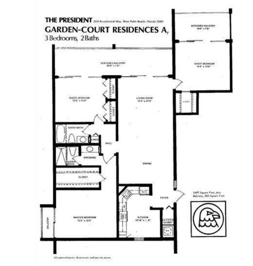 LANDS OF THE PRESIDENT CONDO 5 - Residential Lease