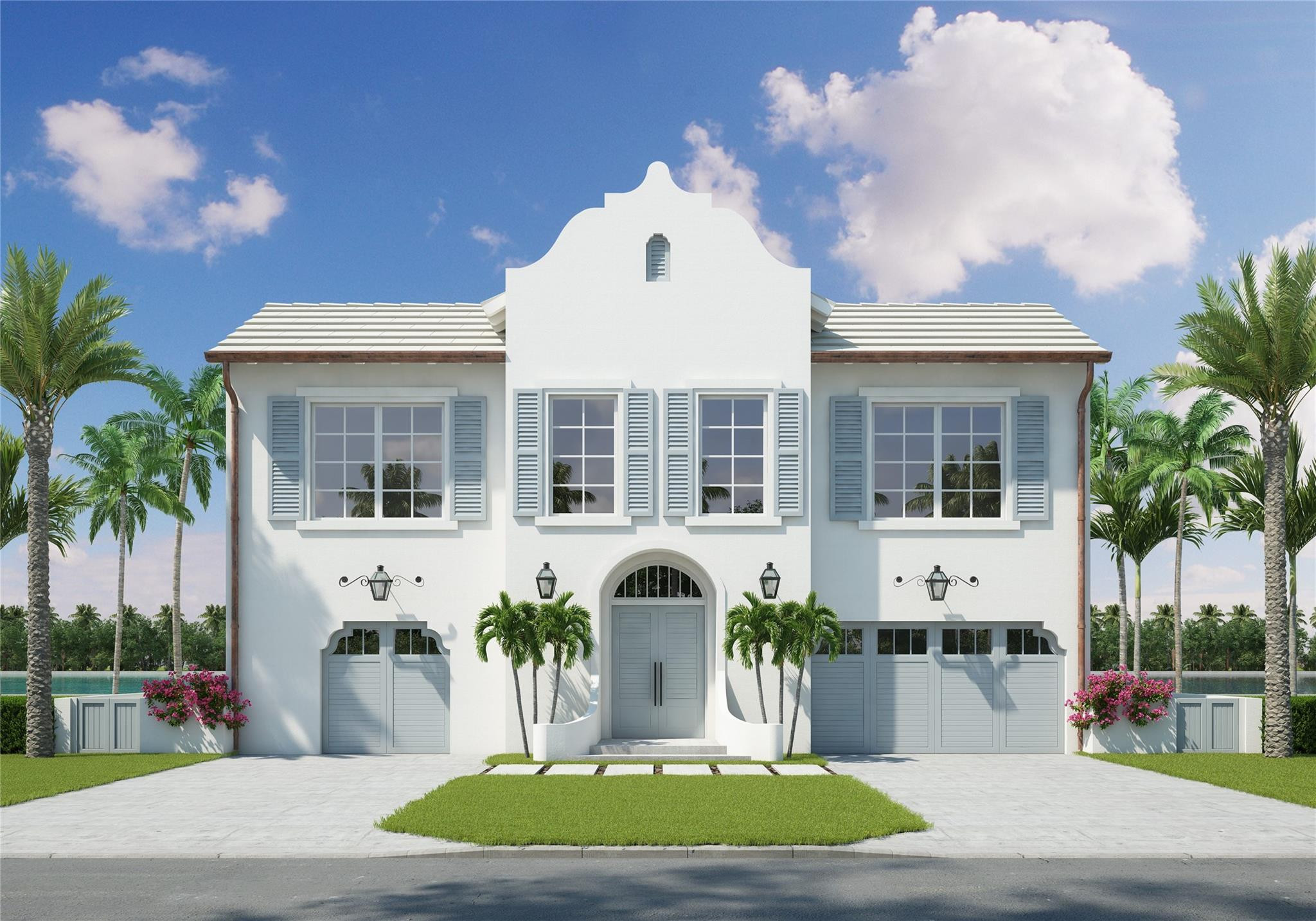 New Bermuda Colonial- Inspired deepwater estate sited on 70 +/- feet of waterfrontage on a quiet lane of only 16 waterfront residences off South Ocean Blvd with private keyed beach/parking access by the creative team of Ocean Home Builders and Architect 1. Coastal village-like Alys Beach design with all major rooms facing the waterway. Resort-style pool with spa/ sun shelf, expansive lanai with summer kitchen, Cabana with sauna and salt room and boat dock. Other amenities include smart house technology, dramatic center string staircase, volume ceilings, full-width waterfront covered balcony ,BR #7/gym and 3 bay garage with ready electric car charger. Buyers have time to customize before construction starts. Shown by appt only. DISCLAIMER: Information published or otherwise provided by the listing company and its representatives including but not limited to prices, measurements, square footages, lot sizes, calculations, statistics, and videos are deemed reliable but are not guaranteed and are subject to errors, omissions or changes without notice. All such information should be independently verified by any prospective purchaser or seller. Parties should perform their own due diligence to verify such information prior to a sale or listing. Listing company expressly disclaims any warranty or representation regarding such information. Prices published are either list price, sold price, and/or last asking price. The listing company participates in the Multiple Listing Service and IDX. The properties published as listed and sold are not necessarily exclusive to listing company and may be listed or have sold with other members of the Multiple Listing Service. Transactions where listing company represented both buyers and sellers are calculated as two sales. “No payments made until title passes” Some affiliations may not be applicable to certain geographic areas. If your property is currently listed with another broker, please disregard any solicitation for services. Information published or otherwise provided by seller, listing company or its representatives is deemed reliable but are not guaranteed and subject to errors, omissions, or changes without notice. Copyright 2026 by the listing company. All Rights Reserved.