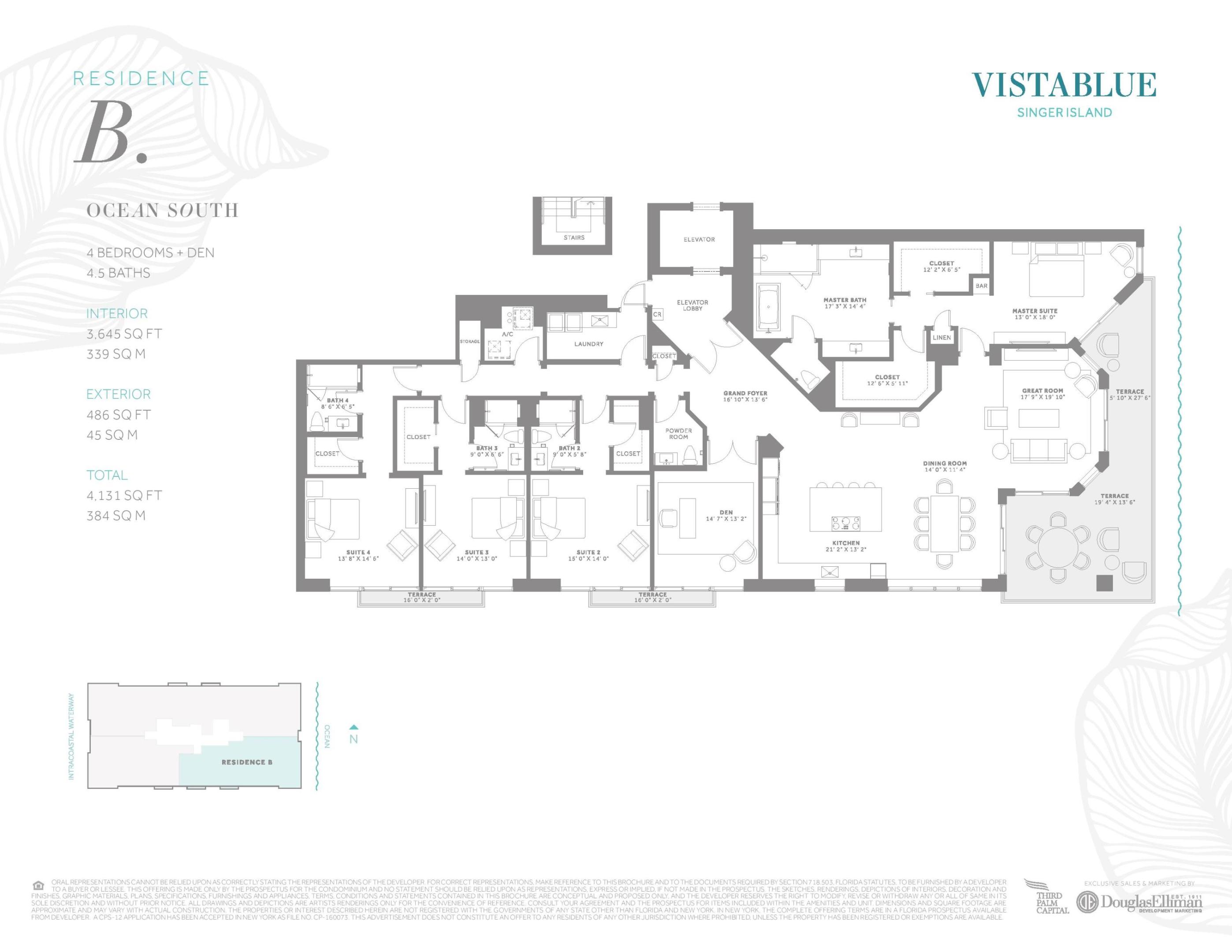 VistaBlue Singer Island - Residential