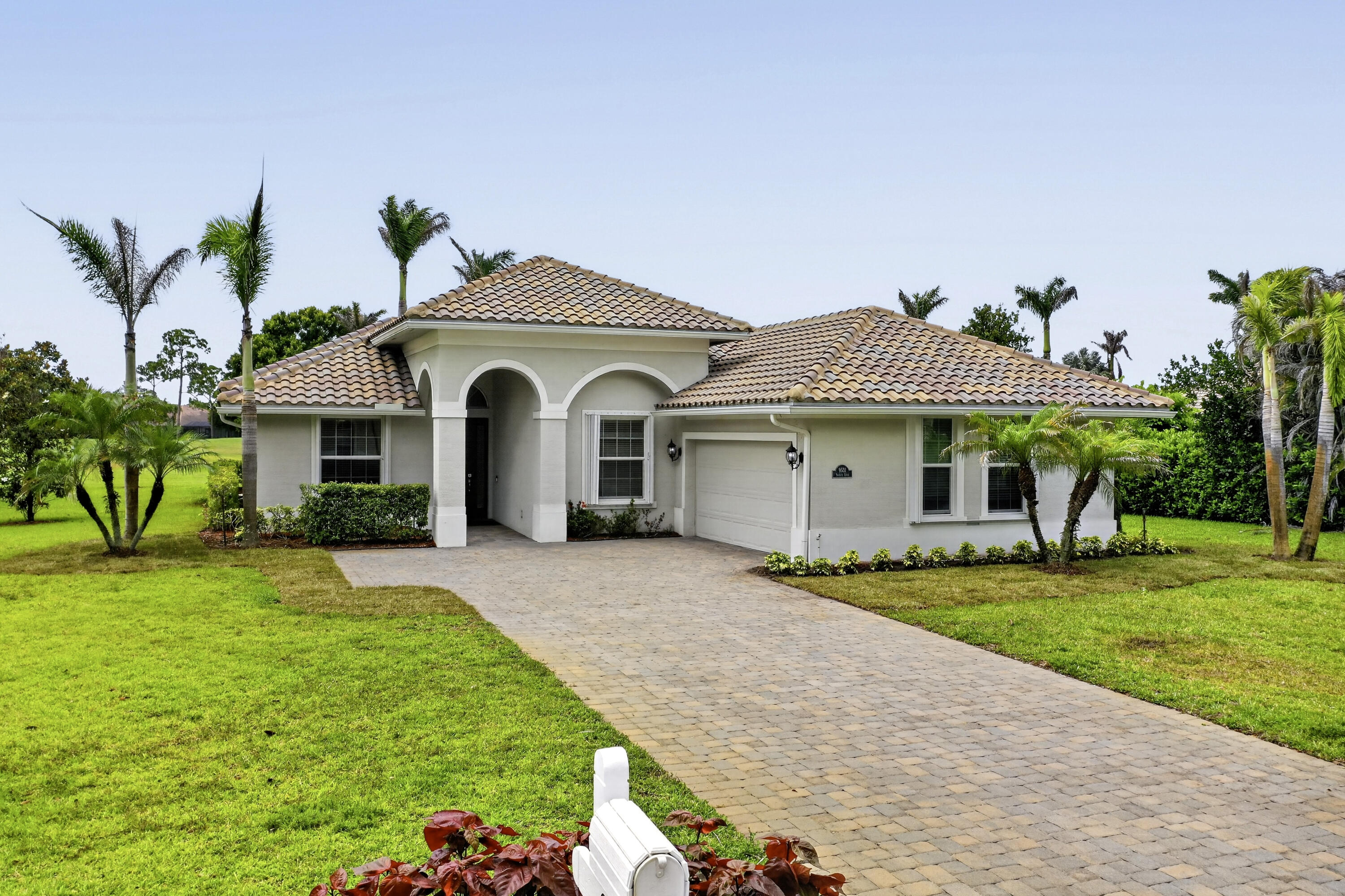 Beautiful  GHO built 3/3/2 pool home with a den , ideally situated on the golf course. Built in 2017 this home offers an open floor plan with tile in the main living areas. Custom cabinets in the kitchen, double oven and granite counter tops. There is a separate bar area in the great room. The spacious primary bedroom has large walk in closets and access to the pool. There are many additional upgrades including a generator to this home. Saltwater pool screened in  with an extended patio area perfect for entertaining, while enjoying the golf course views. This home is a must see.
