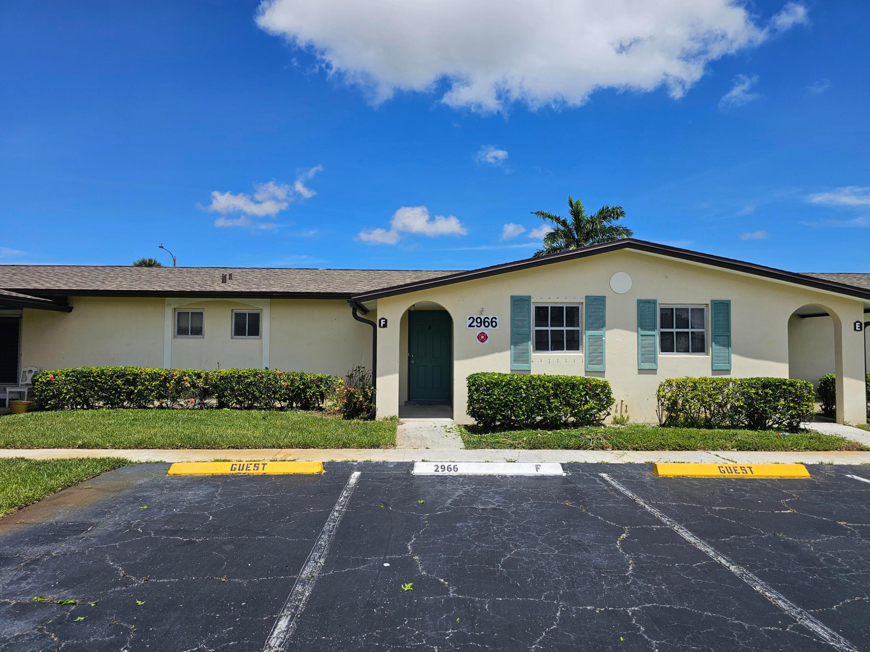 Come see this wonderful 1 bedroom / 1 bathroom villa style condo in the HOPA community of Cresthaven Ashley in West Palm Beach! As you enter, you will notice that this unit has tile flooring throughout and has just been freshly painted. The kitchen features new cabinets, counters and a stainless steel range! The spacious bedroom has plenty of closet space and the bathroom features a new tub, marble-like tile, toilet and vanity! Move right in! The patio is perfect for sipping your morning coffee or reading a book. Cresthaven Ashley features many amenities such as a clubhouse, large swimming pool with lounge chairs, shuffleboard, card room, crafts room, billiards, exercise room and more! The large auditorium offers space for afternoon community luncheons and games & hosts many social events! *Some images in this listing have been virtually staged*