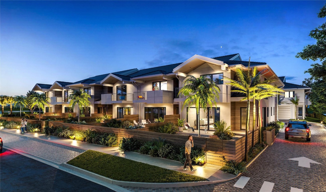 NUVO Lighthouse Point redefines attainable, modern coastal living with a thoughtful focus on wellness, design & location. Conceived by a new generation of forward-thinking builders, this boutique townhome community blends contemporary architecture, Safety, Smart home, clean lines, highly functional layouts ideal for today’s families & professionals. Select residences offer serene water views, while curated, wellness-inspired amenities including optional cold plunge and sauna packages support a balanced, vitality-driven lifestyle. Expected for completion in Q3 2026, NUVO sets a new benchmark for attainable, wellness-oriented coastal living. Community Features:• Gated enclave of just 12 townhomes, offering privacy and exclusivity• HOA includes landscaping, gated entry, and trash service Residence Features:• Expansive open floor plans with 10’ ceilings• Private balconies and private fenced patios with lush landscaping• High-end designer finishes and fixtures• Hurricane-impact windows and doors• Smart home integration• Private 2-car garages positioned on the interior street Optional Enhancements• Cold plunge and sauna wellness package