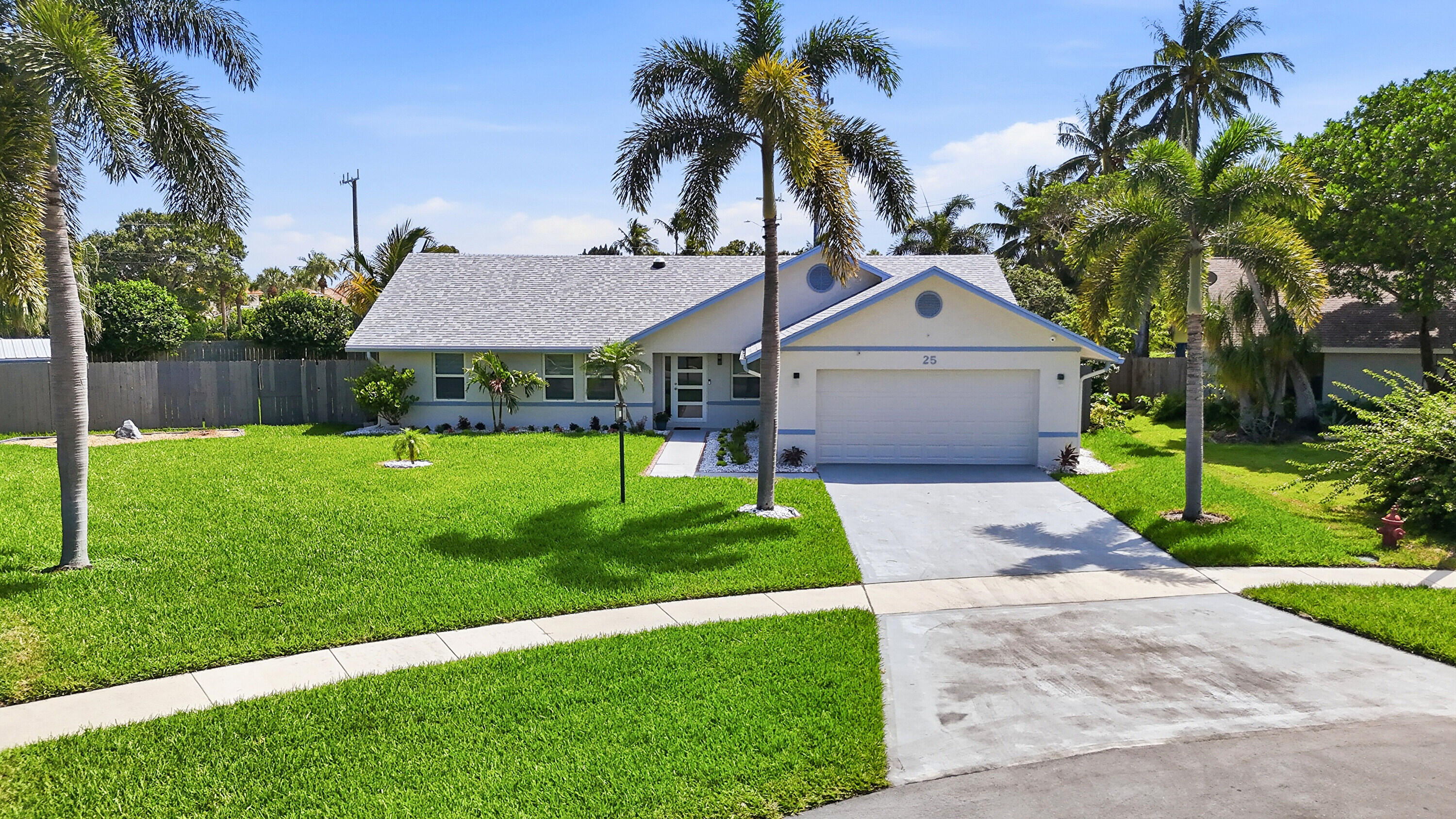 Move right into this beautifully fully updated 4-bedroom, 2-bathroom with a den single-family home situated on a spacious lot in a well-established, beautifully manicured Boynton Beach neighborhood. Featuring tile flooring throughout, a fully renovated kitchen, updated bathrooms, a brand-new roof, and new impact windows and doors, this home offers modern style and peace of mind.  Step outside to your private backyard oasis with a sparkling pool, perfect for entertaining or enjoying the Florida sunshine year-round. Ideally located just minutes from major highways, shopping, dining, parks, and beaches, this move-in-ready home offers the perfect blend of comfort, convenience, and modern living.