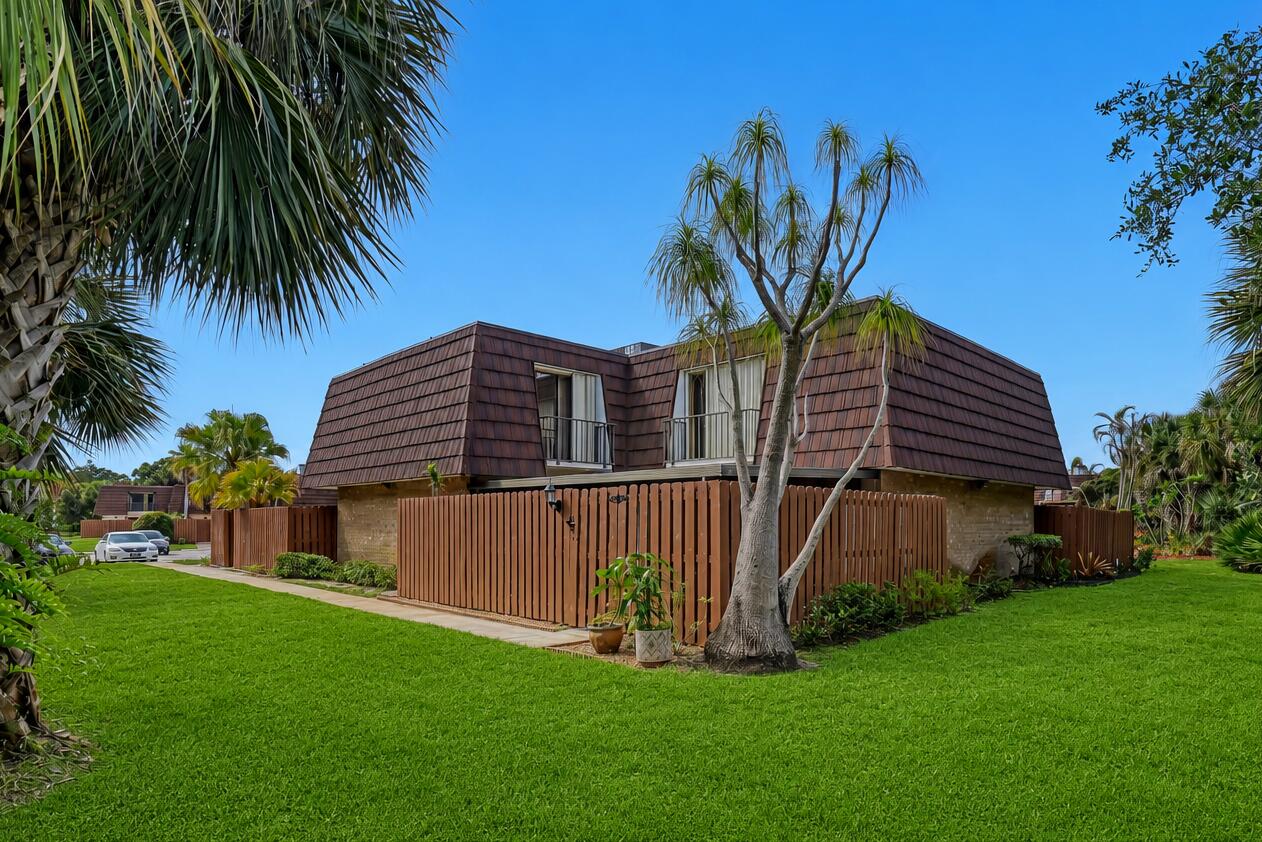Welcome to this inviting townhouse in River Pines offering the perfect blend of comfort, convenience for an active coastal lifestyle. Featuring a spacious primary suite with a walk-in closet, guest bedroom, and 2.5 baths, this home is designed for easy everyday living and effortless entertaining. Enjoy your own fully fenced private courtyard — ideal for morning coffee, outdoor dining, or relaxing weekends at home. With 1,288 square feet of air-conditional living space, the functional floor plan lives larger than expected. The updated kitchen features crisp white cabinetry, while designer vinyl flooring enhances the main level and staircase. Additional updates include a newer HVAC system and a 2023 mansard roof replacement. Life at River Pines is all about the amenities & location. Life at River Pines is all about the amenities & location. Nestled along the Intracoastal Waterway, the community is just 10 minutes from downtown Stuart and I-95, with dining and waterfront entertainment in Port Salerno just a short bike ride away. Residents enjoy beautifully wooded and landscaped grounds, two heated pools, tennis courts, six pickleball courts, racquetball courts, walking trails, a private boardwalk fishing pier, and direct access to kayak and paddleboard storage. This pet-friendly, all-ages community also offers optional golf membership opportunities nearby at Miles Grant Country Club. Minutes from beaches, shopping, dining, and US-1, this is Stuart