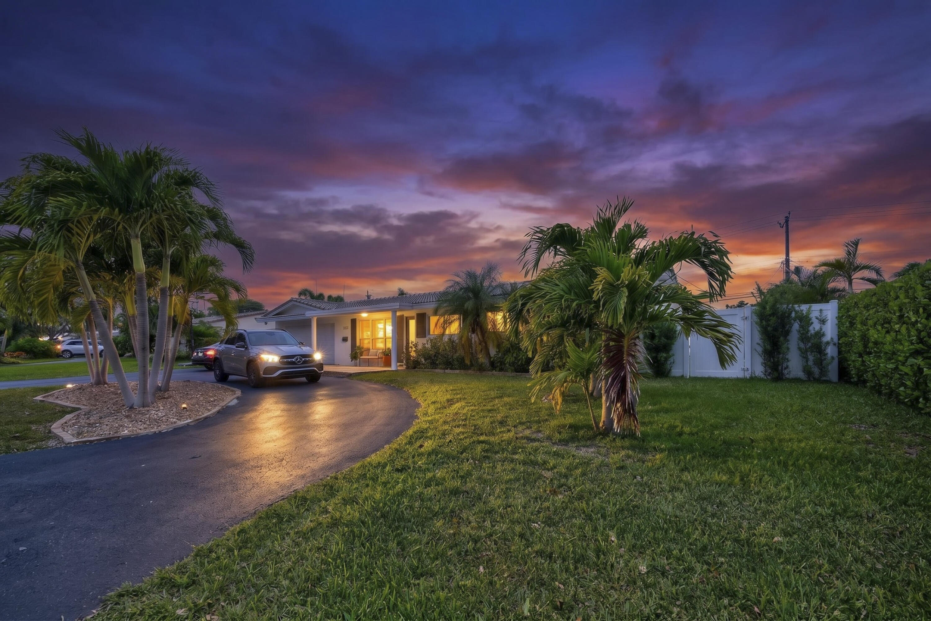 Located in the heart of Lighthouse Point, this generous-sized home offers a split four bedroom, three bath floor plan.  This has been a fabulous family home. The residence has been substantially & attentively remodeled over the years and not just kitchens & bathrooms. Enjoy morning coffee and an evening glass of wine under your finely appointed lanai overlooking the pool.  Unlike other smaller lots in the area, this lovely home is a 10,000 square foot lot. Conveniently close to the Lighthouse Point Marina, fine dining, shops, and Whole Foods. Near the Marina is where it's at!