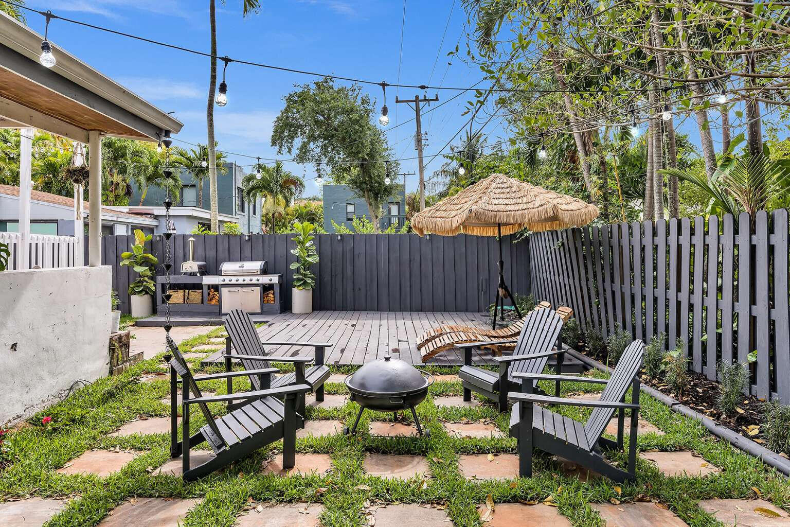 Beautiful 3-bedroom, 2-bath home in Shore Crest, sometimes referred to as the East Miami Shores area. The split-bedroom floor plan offers a spacious layout, and the outdoor space provides a relaxing setting for weekends or everyday downtime. Located about 10 minutes from North Beach and Midtown. Exterior and interior photos show the home as it appeared when staged; the property is currently vacant and unfurnished.