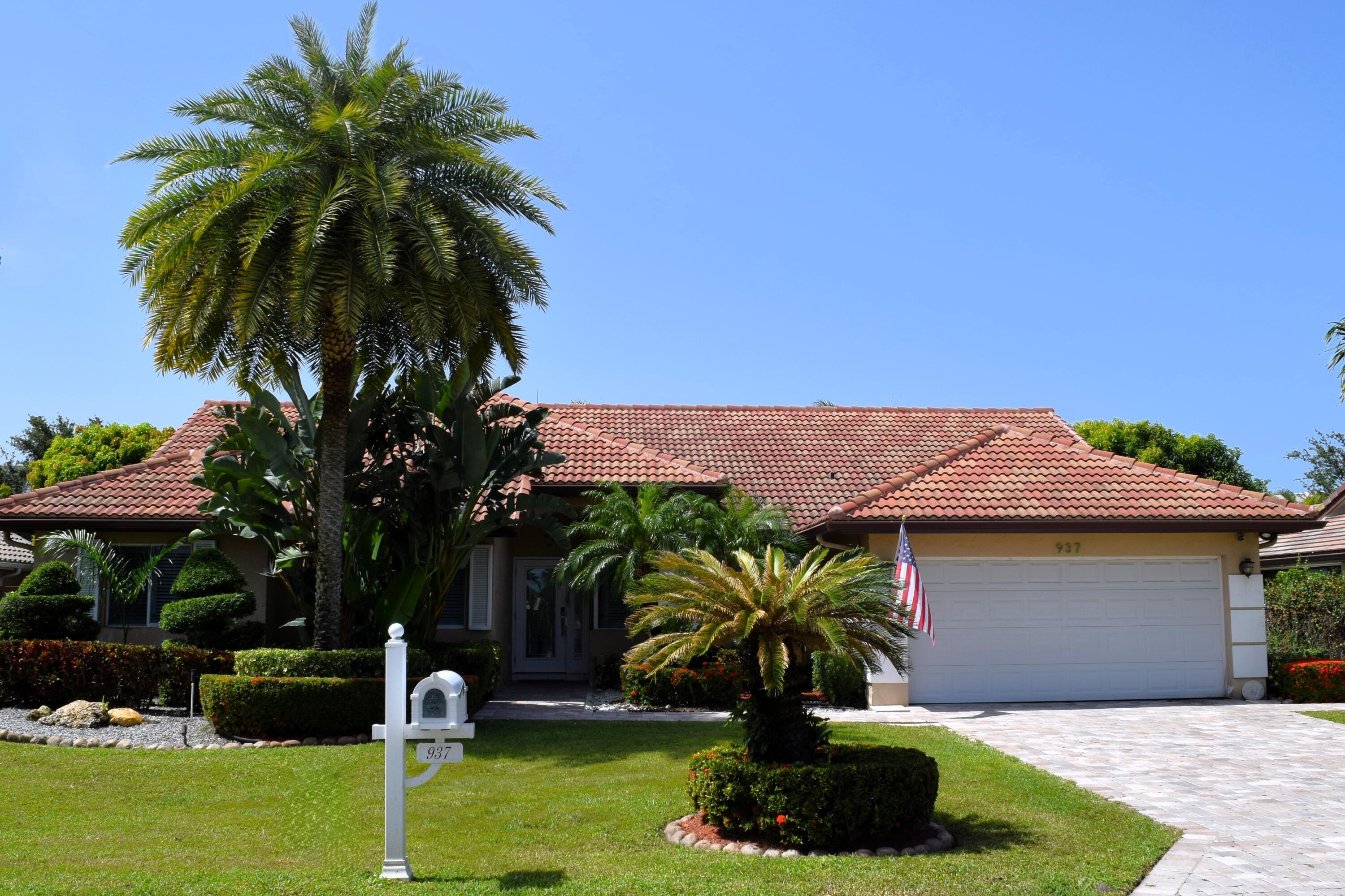 Enjoy a rare opportunity to own a spacious single-story ranch home surrounded by multi-million-dollar waterfront estates in the highly sought after Tropic Isle neighborhood in East Delray Beach—with no mandatory HOA. Situated on a quiet cul-de-sac street, this 2,949 total SF residence offers 4 bedrooms, 2.5 bathrooms and an exceptional indoor-outdoor lifestyle. The oversized, fully fenced backyard is a private tropical retreat featuring lush landscaping, a sparkling pool with spa and an expansive covered patio ideal for outdoor dining, entertaining or relaxing year-round. Inside, bright, open living spaces are enhanced by soaring vaulted ceilings, abundant natural light and plantation shutters. Open-concept kitchen features stainless steel appliances, large granite peninsula with seating  and overlooks the pool and patio, making it the perfect gathering space for family and guests. Sliding glass doors from the family room, living room, and primary suite provide seamless access to the backyard oasis. The spacious primary suite includes a walk-in closet, dual vanities, a separate shower and a corner soaking tub. The second full bathroom also features dual vanities and convenient direct access to the pool, making it an ideal cabana bath. Perfectly positioned just a short stroll from Trader Joe's, shops, restaurants and everyday conveniences, this exceptional home is also just over the bridge from Delray Beach's award-winning beaches and only a golf cart ride to the vibrant dining, boutique shopping and entertainment of Atlantic Avenue. Experience the best of the South Florida coastal lifestyle at 937 McCleary. DISCLAIMER: Information published or otherwise provided by the listing company and its representatives including but not limited to prices, measurements, square footages, lot sizes, calculations, statistics, and videos are deemed reliable but are not guaranteed and are subject to errors, omissions or changes without notice. All such information should be independently verified by any prospective purchaser or seller. Parties should perform their own due diligence to verify such information prior to a sale or listing. Listing company expressly disclaims any warranty or representation regarding such information. Prices published are either list price, sold price, and/or last asking price. The listing company participates in the Multiple Listing Service and IDX. The properties published as listed and sold are not necessarily exclusive to listing company and may be listed or have sold with other members of the Multiple Listing Service. Transactions where listing company represented both buyers and sellers are calculated as two sales. "No payments made until title passes" Some affiliations may not be applicable to certain geographic areas. If your property is currently listed with another broker, please disregard any solicitation for services. Information published or otherwise provided by seller, listing company or its representatives is deemed reliable but are not guaranteed and subject to errors, omissions, or changes without notice. Copyright 2026 by the listing company. All Rights Reserved.