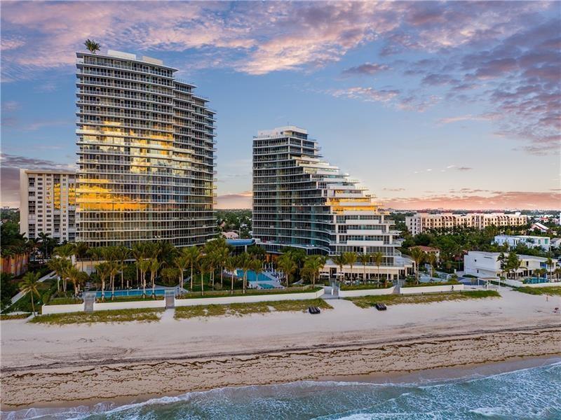 Great opportunity to own a HIGHLY DESIRABLE CORNER, FLOW-THROUGH unit in the NORTH TOWER with 4 BEDROOMS! This luxurious residence offers the convenience of being fully furnished w/gorgeous DIRECT Ocean views & incredible Intracoastal & City of Ft. Lauderdale views. This spacious 4 Bed, 6 Bath + Den & Home Office is equipped w/premium control 4 system & marble/italian porcelain floors throughout. This amazing floorplan provides endless sunrises to sunsets & a Chef’s designed open kitchen layout w/Italian cabinetry, marble countertops, large Sub-Zero wine storage & refrigerator, Wolf gas stove & espresso integrated system. Auberge Beach Residences & Spa is located on over 450 linear feet of Atlantic Ocean Beachfront & is considered the most luxurious development in Ft. Lauderdale Beach!