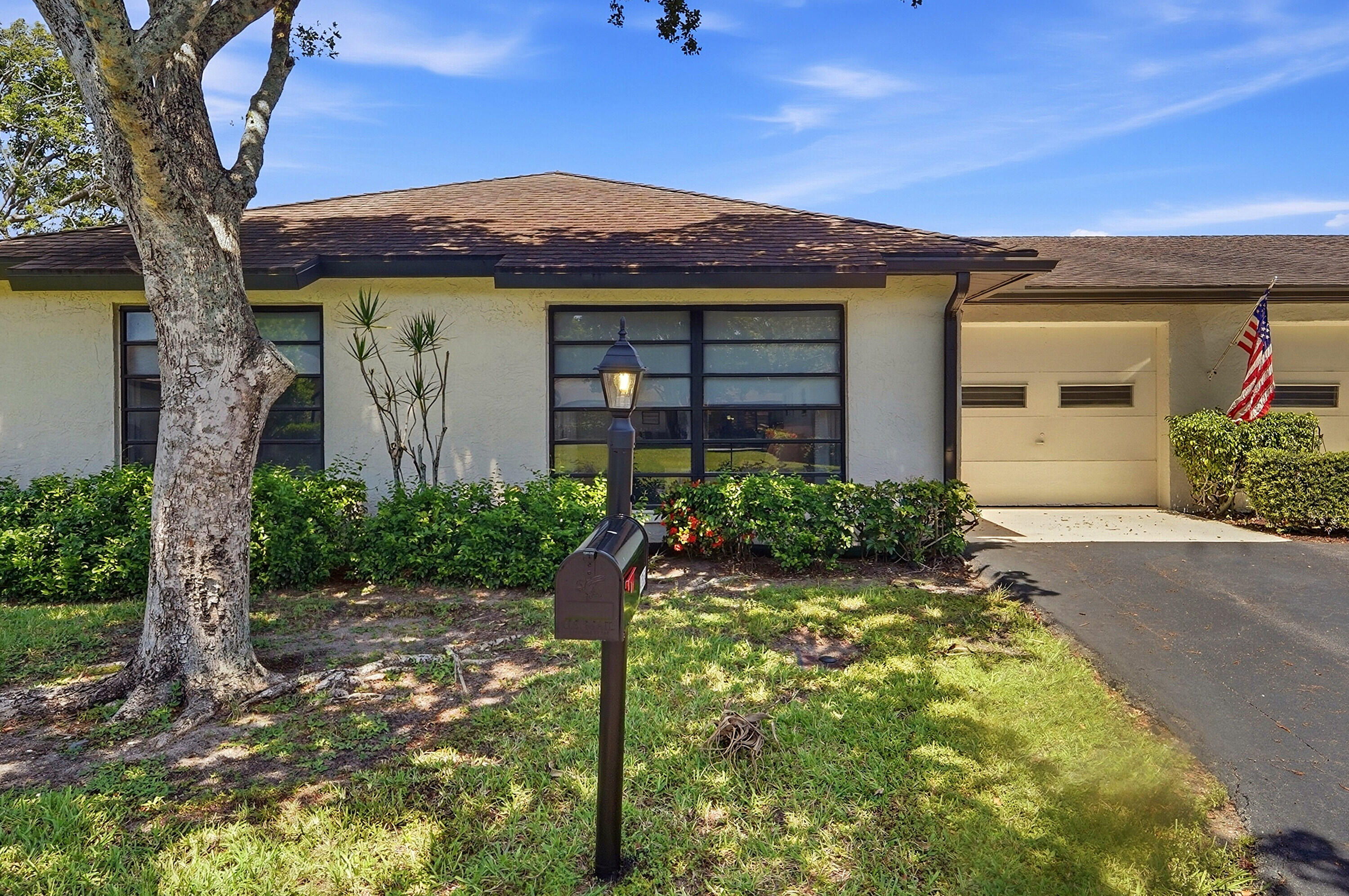 Spectacular water views take center stage in this beautifully maintained villa in the sought-after community of Boynton Beach. Enjoy the serene view from your screened in lanai, the perfect place to relax with your morning coffee or unwind at the end of the day while taking in the peaceful views and Florida sunshine. This lovingly cared for home is in excellent condition and offers a wonderful opportunity to personalize and update to your own taste over time.  Features include a spacious floor plan, abundant natural light.  home offers 2 bedrooms 2 full bathrooms and a one car attached garage. Residents enjoy access to a beautiful community pool, clubhouse and an active lifestyle in a well established community.  Conveniently located near shopping, dining, golf and beaches!! Call for your