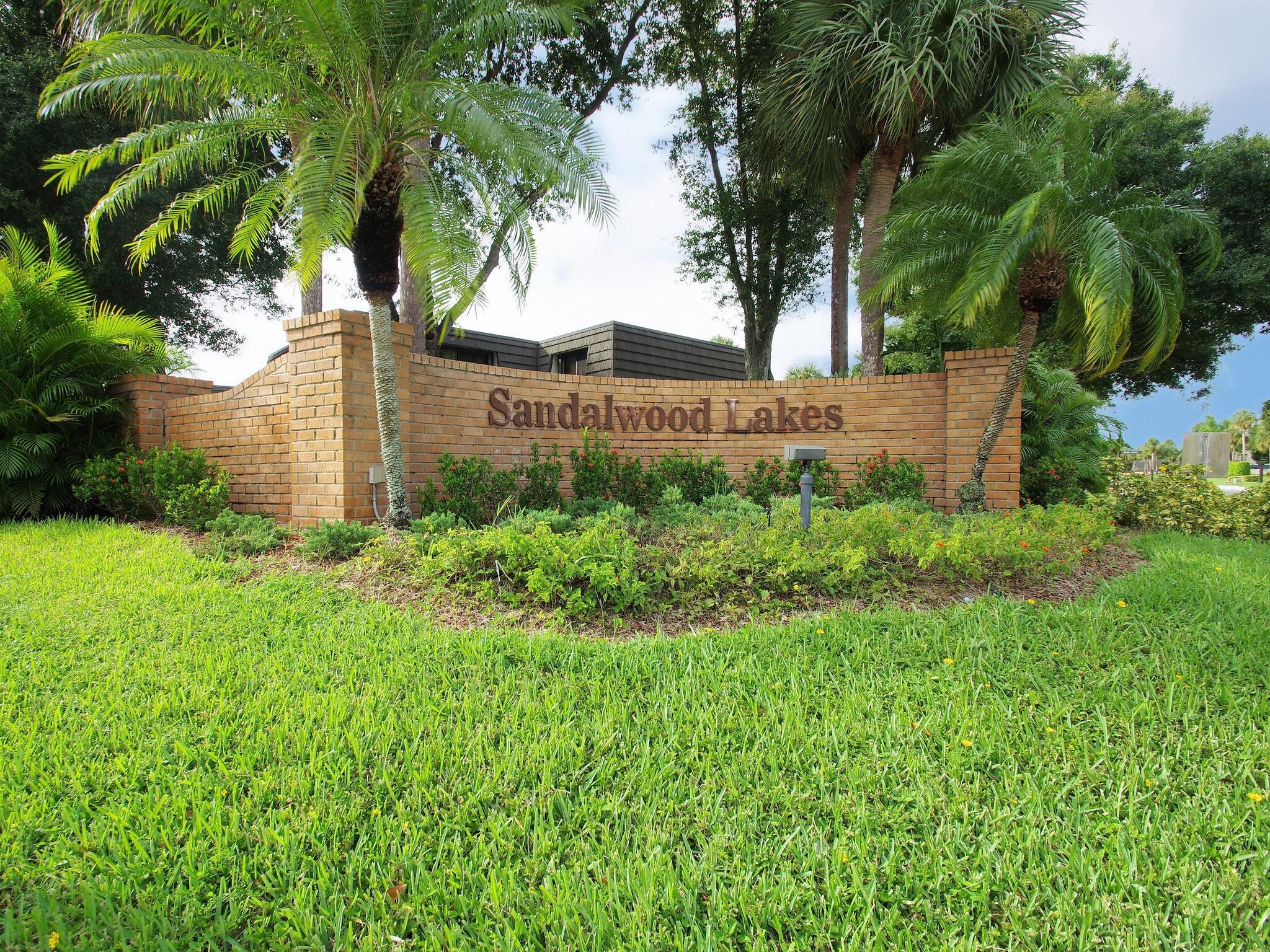 PRICE REDUCED !!!!!Step into the luxurious lifestyle you deserve with our stunning 2-bedroom, 2.5-bath townhome nestled in the sought-after Sandalwood Lakes community. Perfectly designed for first-time buyers, this remodeled residence offers a seamless blend of affordability & elegance.Indulge in breathtaking views of the serene lake from your private balcony in both bedrooms & fenced patio, creating the perfect backdrop for relaxation & entertainment. Inside, sleek laminate flooring & stylishly tiled baths elevate your living experience to new heights of modern comfort.Experience worry-free living with maintenance dues covering water, sewer, trash, roof and exterior insurance. Plus, enjoy the added perks of cable TV, internet, on-site property management, and landscaping services.