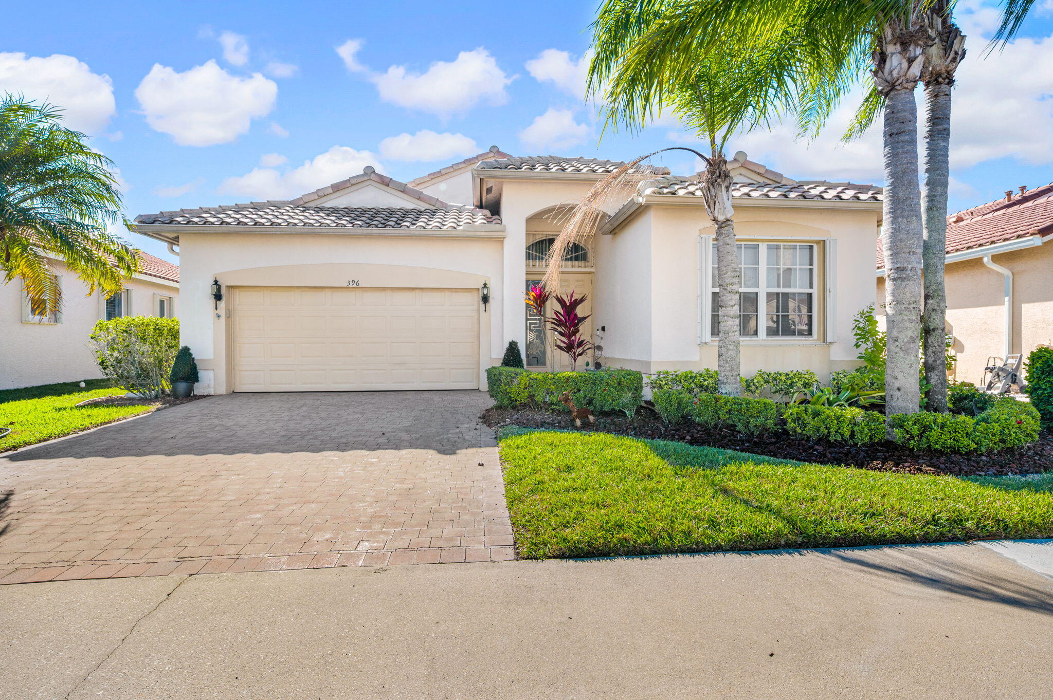 MASSIVE $50K PRICE DROP - BEST VALUE IN CASCADES! This is the deal of the year. Recently reduced by over 11%, this pristine residence shows like a model home. While others look the same, this home stands apart with premium upgrades and a premier South-facing water view perfect for soaking in the Florida sun all day long.  Instant Equity: Priced $50,000 below the original list price! Premium Lot: Rare, southern water views give you a bright, light-filled home. Don't settle for "usual" when you can have "fabulous" for $50k less. In this market, the best opportunities don't last. Schedule your showing today!  This beautifully upgraded 3-bedroom, 2-bath residence invites you in with a bright, open layout, elegant crown molding, and a seamless blend of tile and plush bedroom carpeting.  At the heart of the home, a designer kitchen shines with crisp white cabinetry, quartz surfaces, premium Wi-Fi-enabled LG gas appliances, and thoughtful touches like pull-out shelving and filtered water, perfect for both everyday living and entertaining.  The split-bedroom design offers privacy, with a spacious primary suite featuring a tray ceiling, sitting area, and dual-vanity bath. A versatile third bedroom easily adapts to your needs, guest space, office, or creative retreat. Peace of mind comes standard with a whole-house generator, updated HVAC, EV charging, hurricane shutters, and upgraded plumbing throughout. Step outside to your extended, south-facing lanai and unwind with tranquil lake views and breathtaking sunrise skies. Located in The Cascades, enjoy resort-style living with golf, clubhouse amenities, and a vibrant social calendar, all just minutes from shopping, dining, and major highways. Homes like this don't come along often. When would you like to see it?