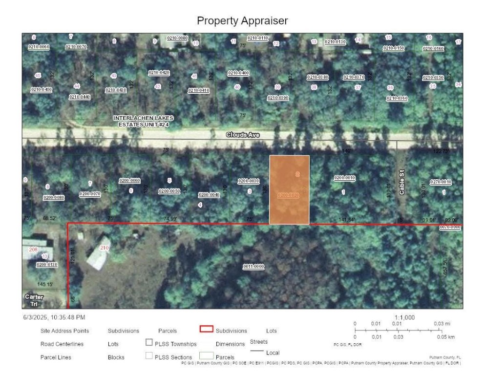 PRICE REDUCED FOR QUICK SALE — NOW $6,000. Excellent investment opportunity in Interlachen, Putnam County. Ideal for land investors, builders, or long-term hold. Seller is motivated and offers fast closing. Seller will convey marketable title by Warranty Deed. Additional nearby properties may be available—contact listing agent for details.