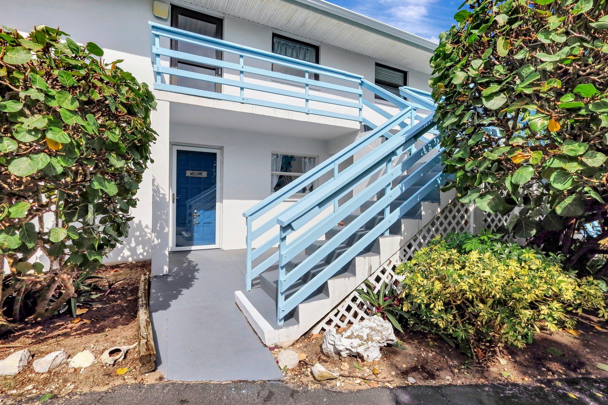Amazing rental opportunity! 2/2 renovated/furnished on Hutchinson Island with beach access. This first-floor unit offers easy access with no stairs, a few steps from the community pool. The unit is quaintly furnished with nautical decor, creating a cozy and inviting atmosphere. Some key features of the rental include a large walk-in closet in the bedroom with a private bath, washer and dryer.