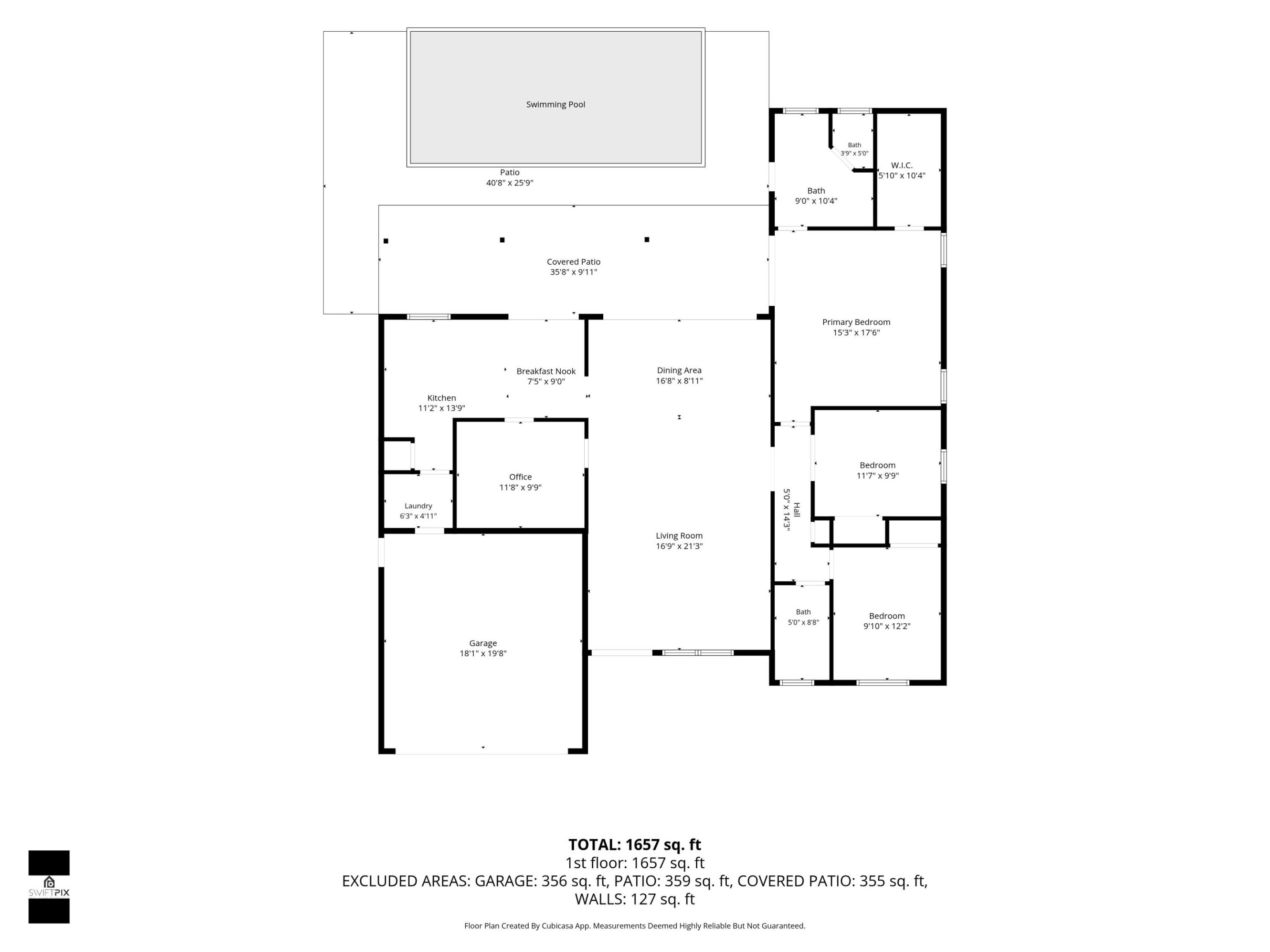 Tastefully remodeled pool home in Davie with $140K+ in upgrades including a NEWER TILE ROOF!  Flexible floorplan offering 3 bedrooms + dedicated office/game room with a sliding French door.  Kitchen has gorgeous cabinetry, sleek counter tops + space for a coffee station/eat-in nook. The massive and bright primary suite has a walk-in closet with built-ins, and an updated bathroom with dual sinks. Upgrades galore with wood-like TILE flooring thru-out, decorative crown molding, & chic modern finishes. Triple seem less sliding doors lead from dining room to patio providing that indoor/outdoor experience.  Step outside & enjoy your NEW MODERN POOL  year round with pool heater! Fully fenced backyard + grassy side yard w/ double gates. Great curb appeal-extended paver driveway. A-rated schools...