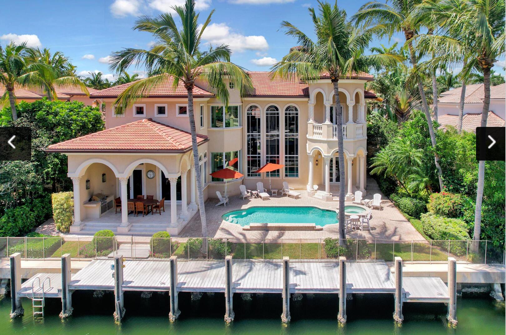 Bring your 70 ft yacht and water toys. Model Perfect. Custom waterfront estate w/expansive eateries WaterViews. No fixed bridge. Minutes to the intracoastal. Trex Dock . New roof. Impact windows and doors .