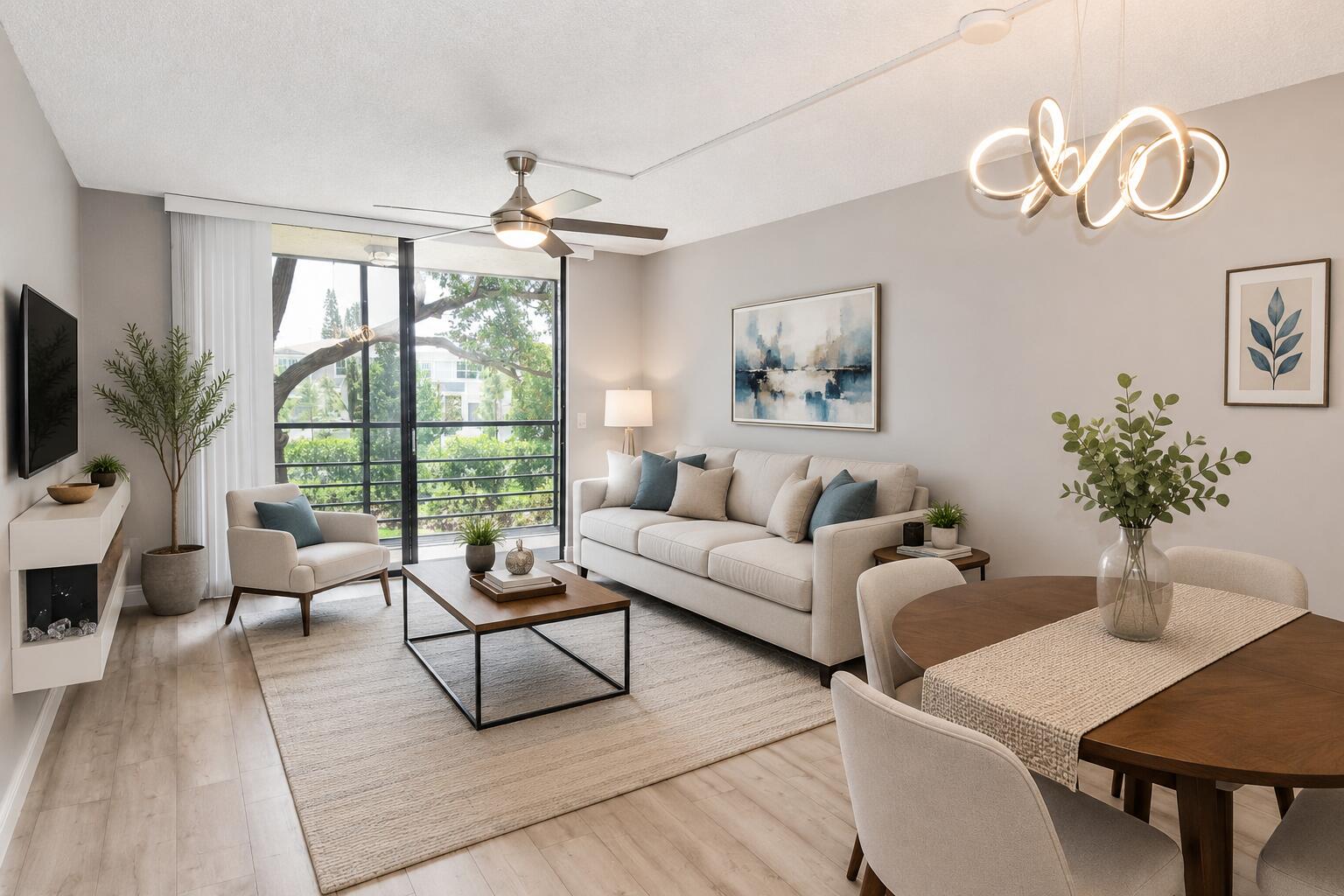 Updated move-in ready 1-bedroom condo in the desirable 55+ community of Lucerne Lakes. Enjoy low-maintenance South Florida living in a peaceful, well-kept community near shopping, dining, golf courses, parks, and everyday essentials, with updates including a newer AC system, water heater, plumbing, electrical panel, and flooring. Just a short drive to Wellington, downtown Lake Worth Beach, and Palm Beach International Airport. Convenient access to major highways, making travel to Fort Lauderdale-Hollywood International Airport and Port Everglades cruise port easily accessible. Residents enjoy amenities including a clubhouse, fitness center, pool, tennis, and community activities. Favorable rental restrictions, ideal for year-round living or a seasonal retreat in Palm Beach County.