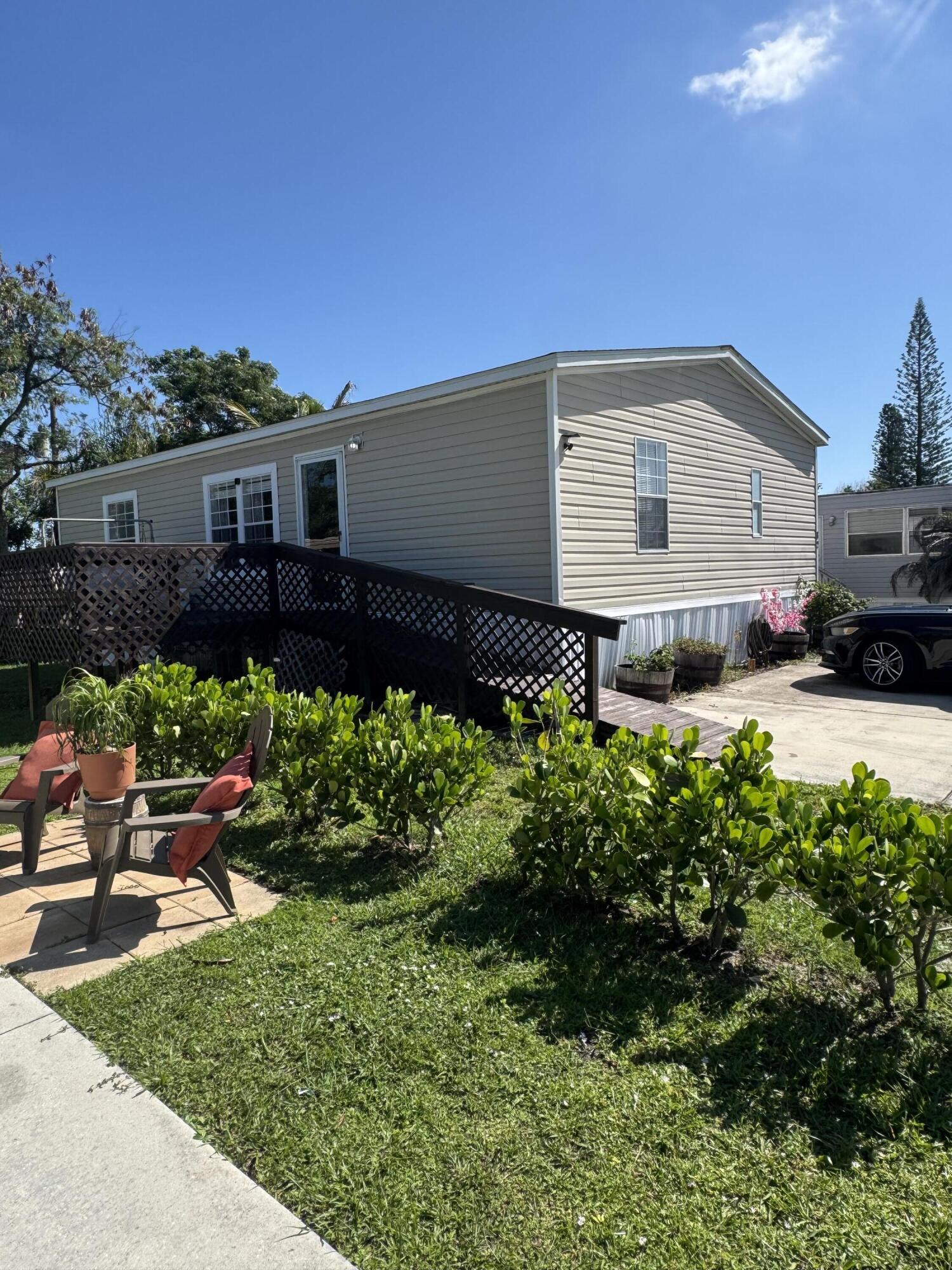 Sunshine Manor is an "All Age Community".  Land lease covers lawn care and basic cable.