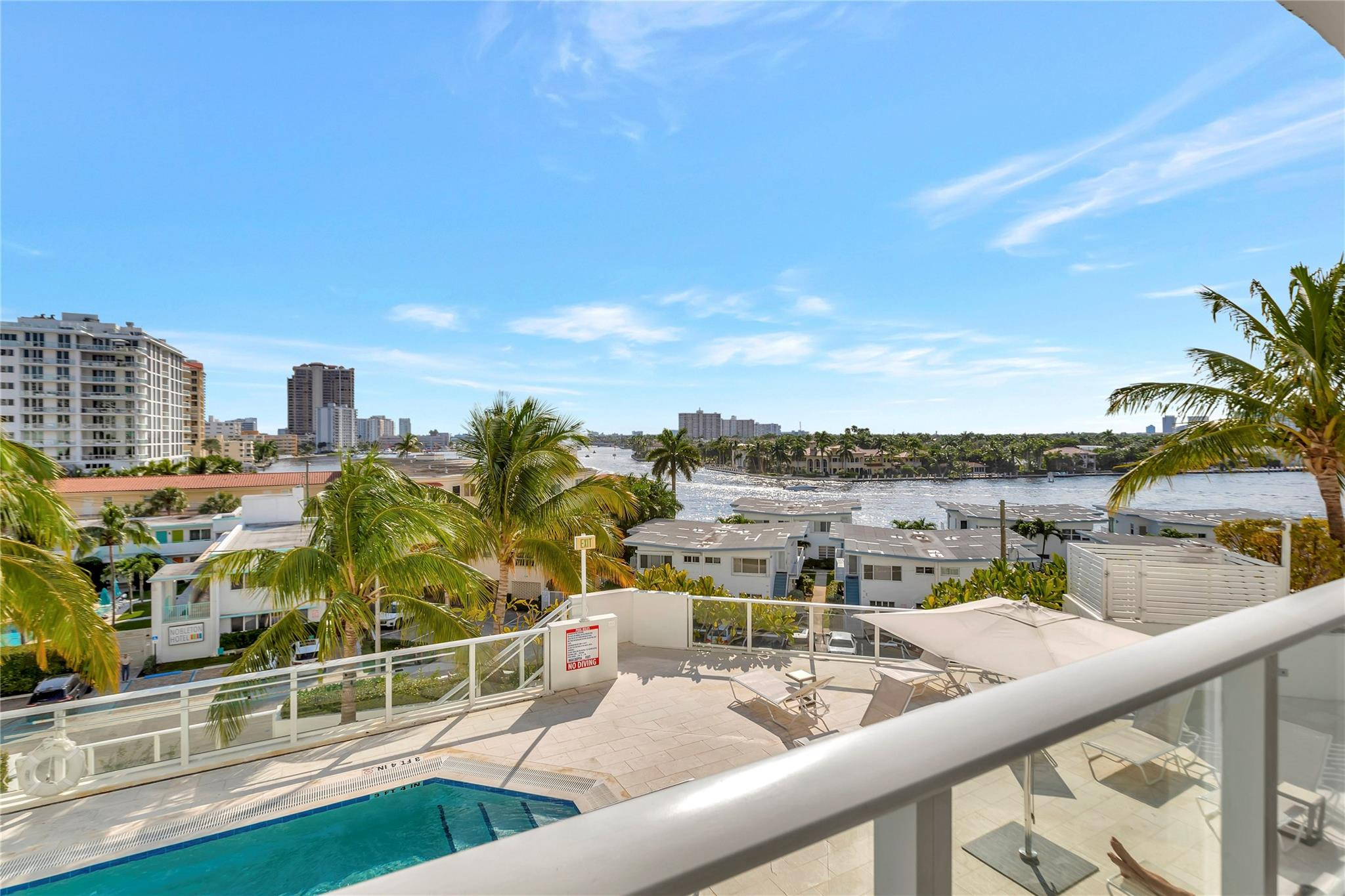 Discover refined coastal living at Tiffany House, one of Fort Lauderdale Beach's premier luxury residences. This beautifully furnished 2-bedroom, 2-bath home offers a spacious split-bedroom layout, floor-to-ceiling impact glass, designer finishes, and abundant natural light with beautiful Intracoastal views. Enjoy resort-style amenities including two pools (one rooftop with panoramic views), fitness center, sauna, theater room, owner's lounge, on-site dining, valet, concierge, and exclusive beach service with chairs and umbrellas. With no rental restrictions, this residence is ideal as a full-time home, vacation getaway, or high-performing investment property. Just steps from the beach and minutes to Las Olas Boulevard, fine dining, shopping, marinas, and everything Fort Lauderdale has to