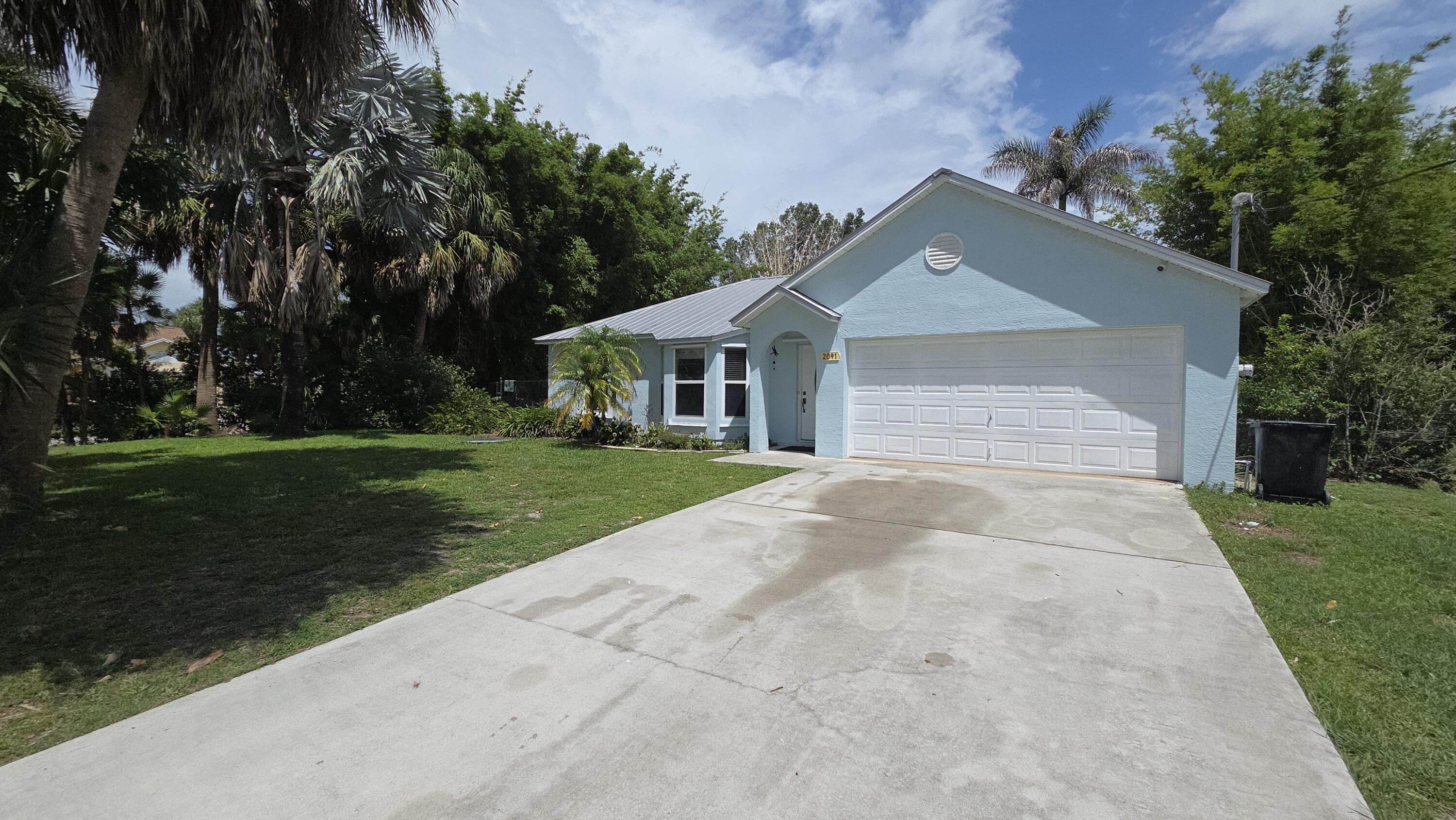 Welcome to this charming 3-bedroom, 2-bathroom single-story residence located in Port St. Lucie. Offering 1,261 square feet of living space, this home provides comfortable, functional living with a practical layout across one floor. The two-car garage offers convenient storage or vehicle protection. This single-family home presents an excellent opportunity for those seeking a well-proportioned home in an established community.
