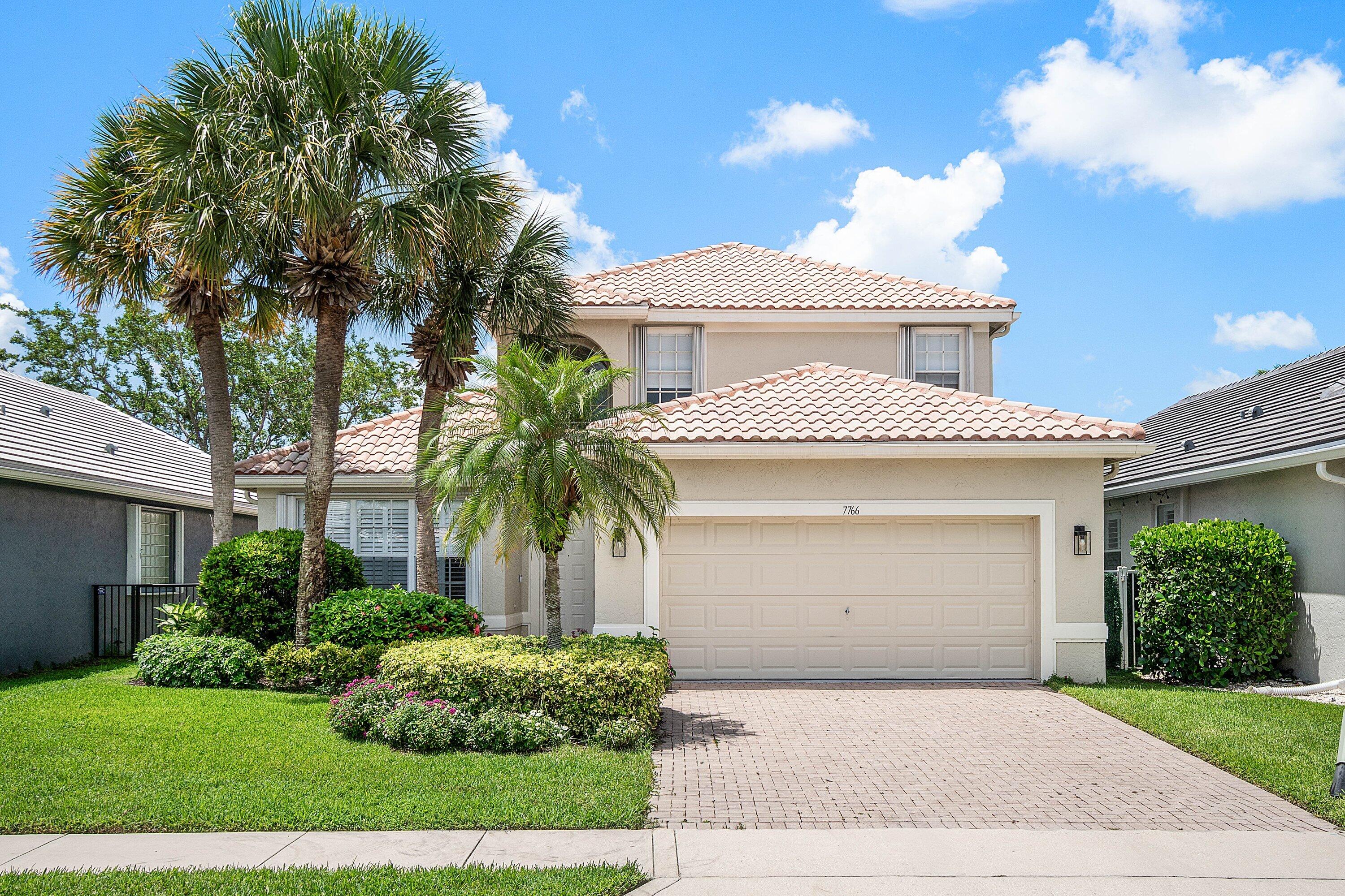 Discover modern luxury at 7766 Monarch Ct, a stunning pool home in Delray Beach's premier Polo Trace community. Inside, updated wood-look tile flooring flows seamlessly through an open, sun-drenched layout. The private backyard oasis features a sparkling pool, perfect for effortless outdoor living. Beyond your front door, Polo Trace offers a resort-style lifestyle with a clubhouse, fitness center, tennis and pickleball courts, and an on-site restaurant. Experience the best of Delray Beach in this meticulously maintained retreat.