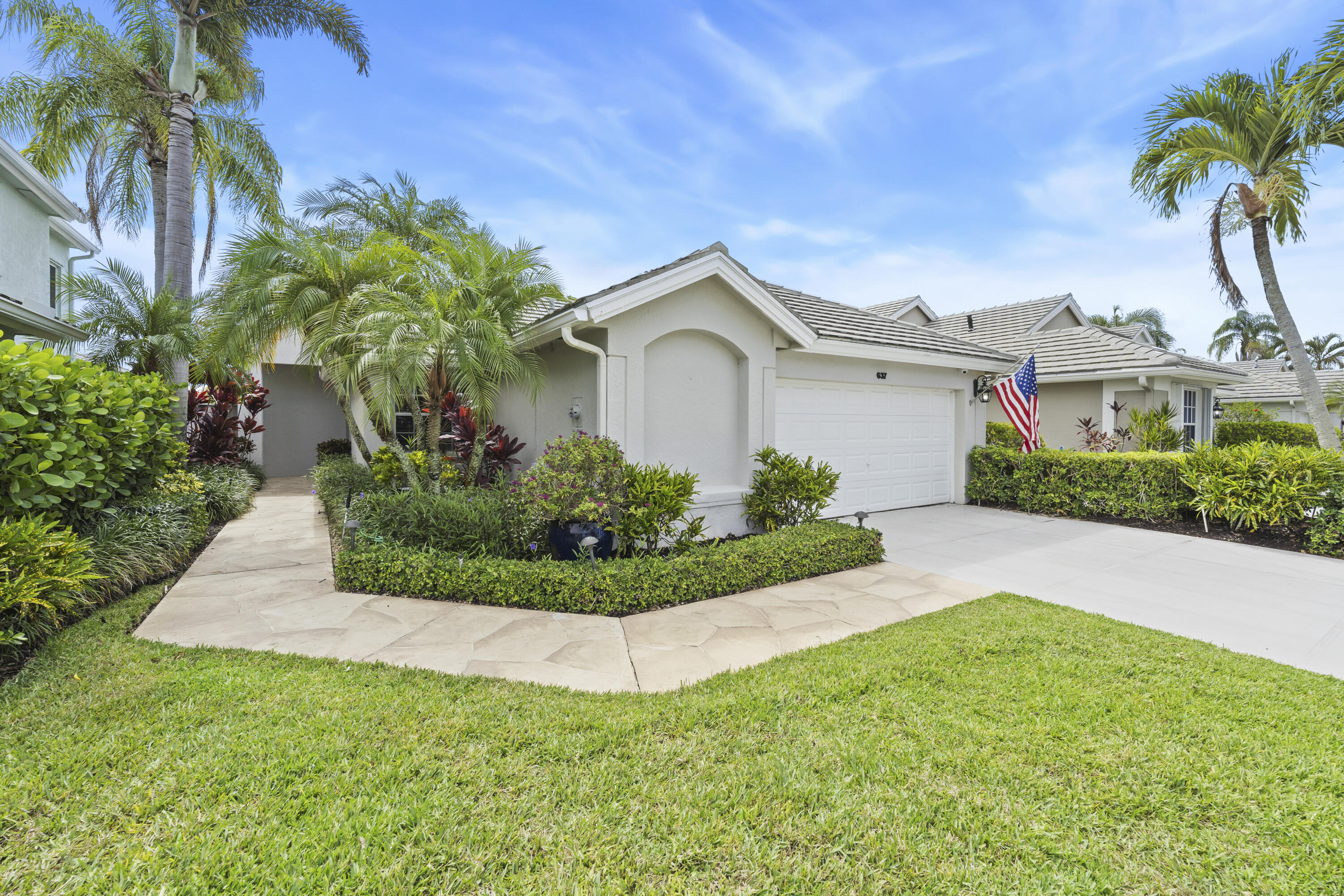 Enjoy this great opportunity to live in this one level lake front pool home in Palm Beach Gardens. This 3 bedroom home sits in the private gated Eagleton section of PGA National.  This house is also only minutes away from  fantastic restaurants and  beautiful beaches. Be within twenty minutes of the airport or downtown West Palm Beach. PGA National boast 5 beautiful courses, a multitude of tennis and pickleball courts and even a local resort. Golf memberships are available but not required.