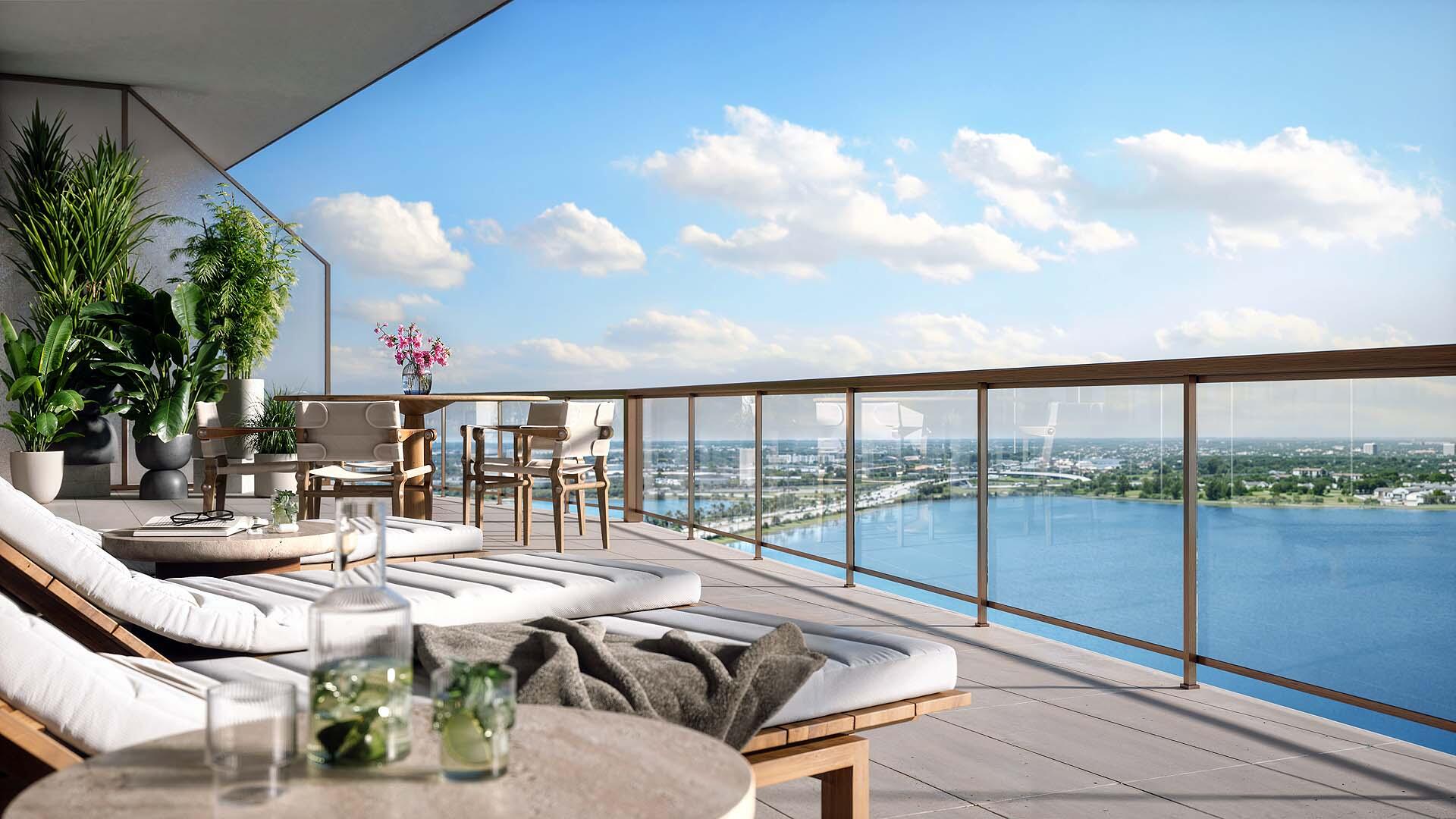 Perched on the 19th floor at The Berkeley, Residence 1905 offers refined new-construction living in one of West Palm Beach's most anticipated waterfront addresses. Designed by Arquitectonica and developed by Al Adelson, the team behind The Bristol, this three-bedroom residence features floor-to-ceiling glass, a generous terrace, and sweeping views of Clear Lake and the city skyline. Thoughtfully planned with modern flow-through living spaces and curated finishes, the home pairs comfort with sophistication. Residents enjoy concierge and valet service, rooftop pool and lounge, wellness spa, fitness center, and nearby access to CityPlace, the Kravis Center, and downtown West Palm Beach's premier dining and cultural destinations. Reach out to us today to learn about this unique opportunity. All images and visual materials associated with this property, including AI generated images, virtually staged photos, edited images, artist conceptual renderings, maps, site plans, floor plans, and other graphics, are provided solely for illustrative purposes. These representations may not accurately reflect current conditions and are subject to change without notice. No representations or warranties are made regarding the accuracy or completeness of these visual materials. Buyers should not rely solely on these materials and are responsible for independently verifying all property details.