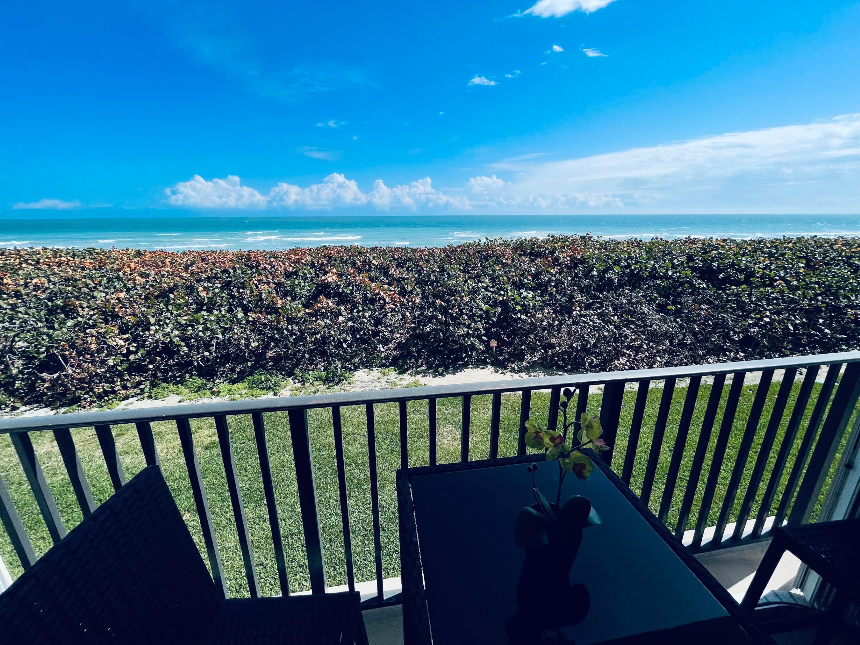 Experience coastal living at its finest in this beautifully maintained 2 bedroom, 2 bathroom condominium located in the desirable Sand Dollar Shores community on Hutchinson Island. Just steps from the sandy beaches of the Atlantic Ocean, this inviting residence offers a comfortable layout and the opportunity to enjoy a relaxed Florida lifestyle. Residents have access to a variety of community amenities, including private beach access, swimming pools, tennis and pickleball courts, bocce, a fitness center, sauna, clubhouse, BBQ area, and on site management. Additional conveniences include a private storage room, outdoor locker, and fish cleaning station. The community is pet friendly and allows 30 day minimum rentals, making this property suitable as a primary residence or seasonal home. 2022 New AC and Water units. Stainless Steel Appliances.