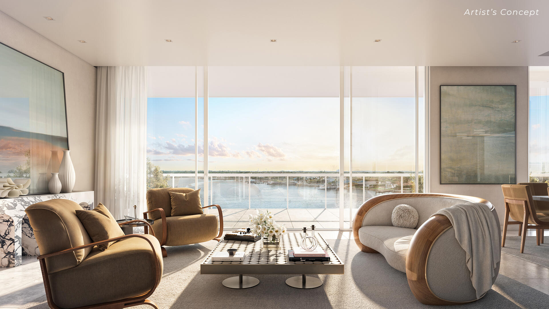 Embark on refined luxury at The Ritz-Carlton Residences—now under construction on a 14-acre, one-of-a-kind property along the intracoastal waterway in the heart of Palm Beach Gardens' dining, shopping & marina district. With just 106 residences & 29 boat slips, this masterpiece offers 3 to 5 bedroom residences, expansive terraces & 2 assigned garaged parking spaces. All offer floor-to-ceiling triple-paned windows capturing marina & sunset views. High end appliances.  24-hr concierge, guard gate & valet.  Countless amenities include fitness center, pickleball, resort style pool w/ lap lane & much more. Expected Completion Mid-2026 promises a lifestyle defined by unparalleled sophistication & luxury.